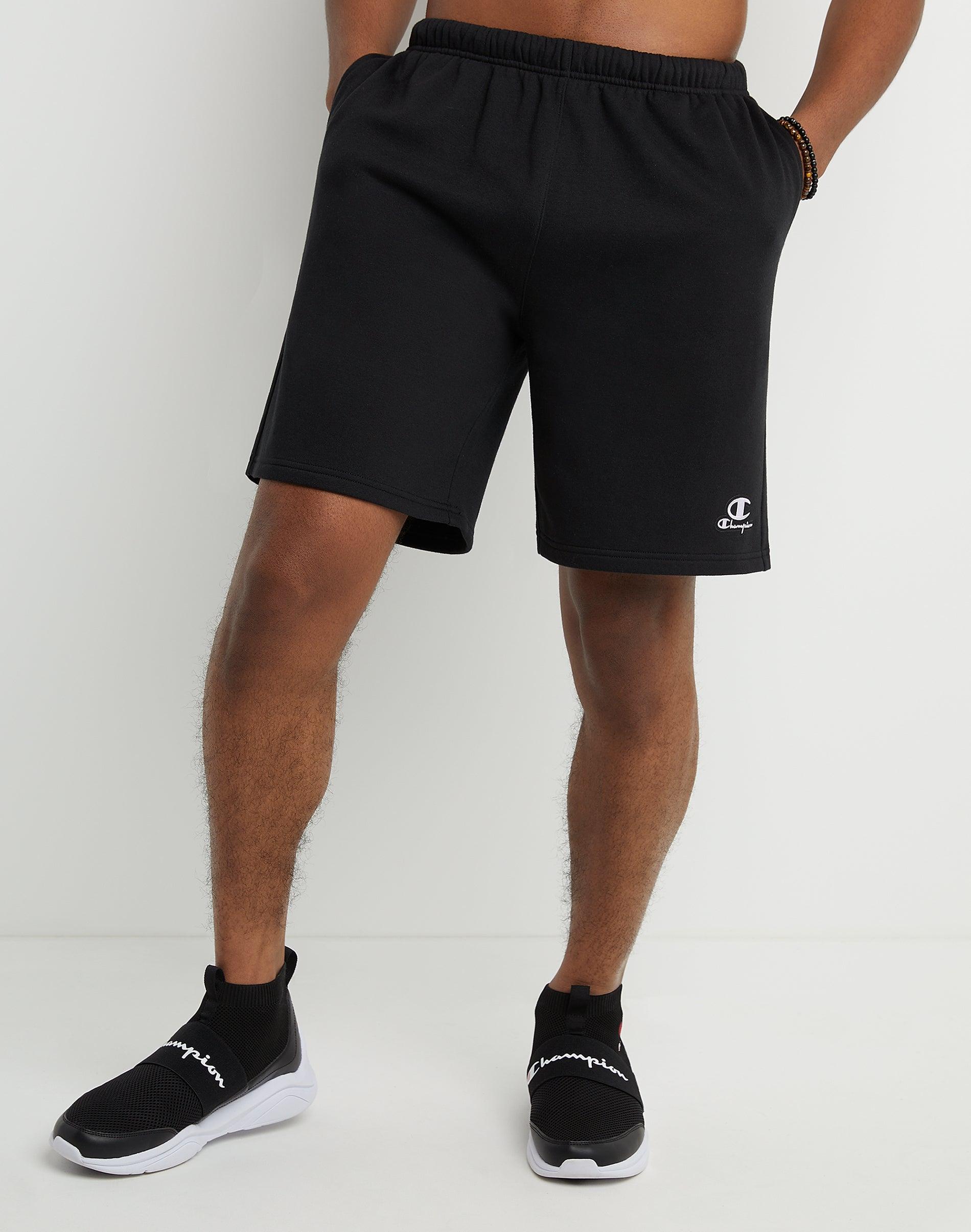 Champion Classic Fleece Shorts in Black 