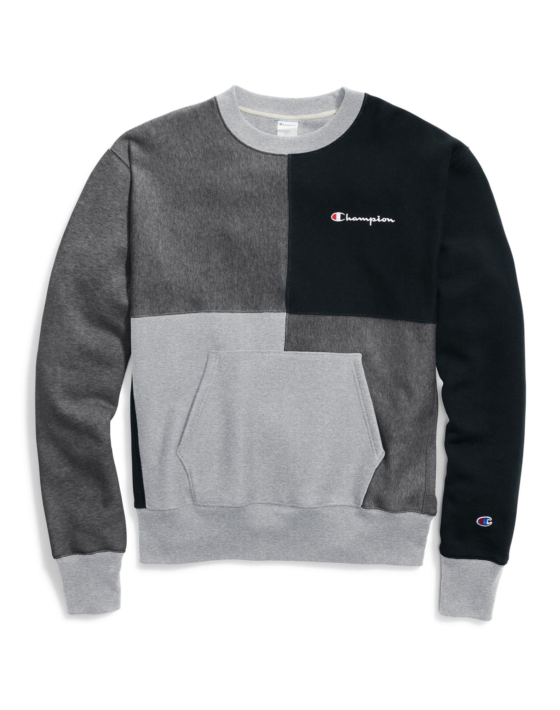 Colorblock Crew With Pouch in Gray for 