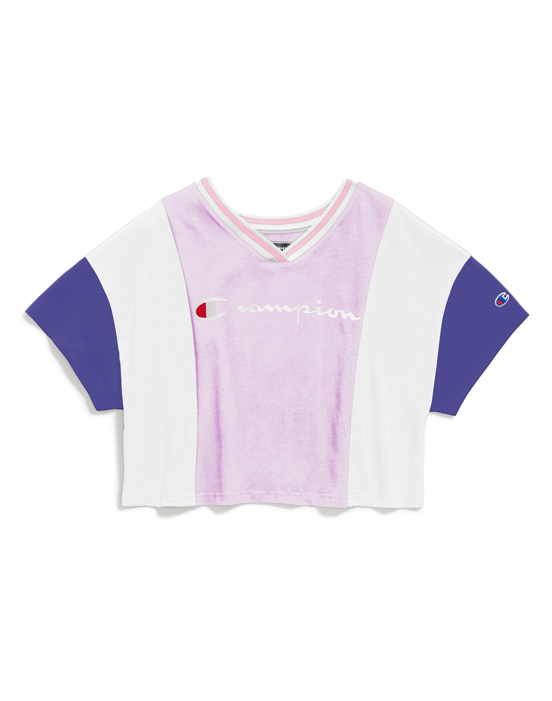 champion colorblock tee