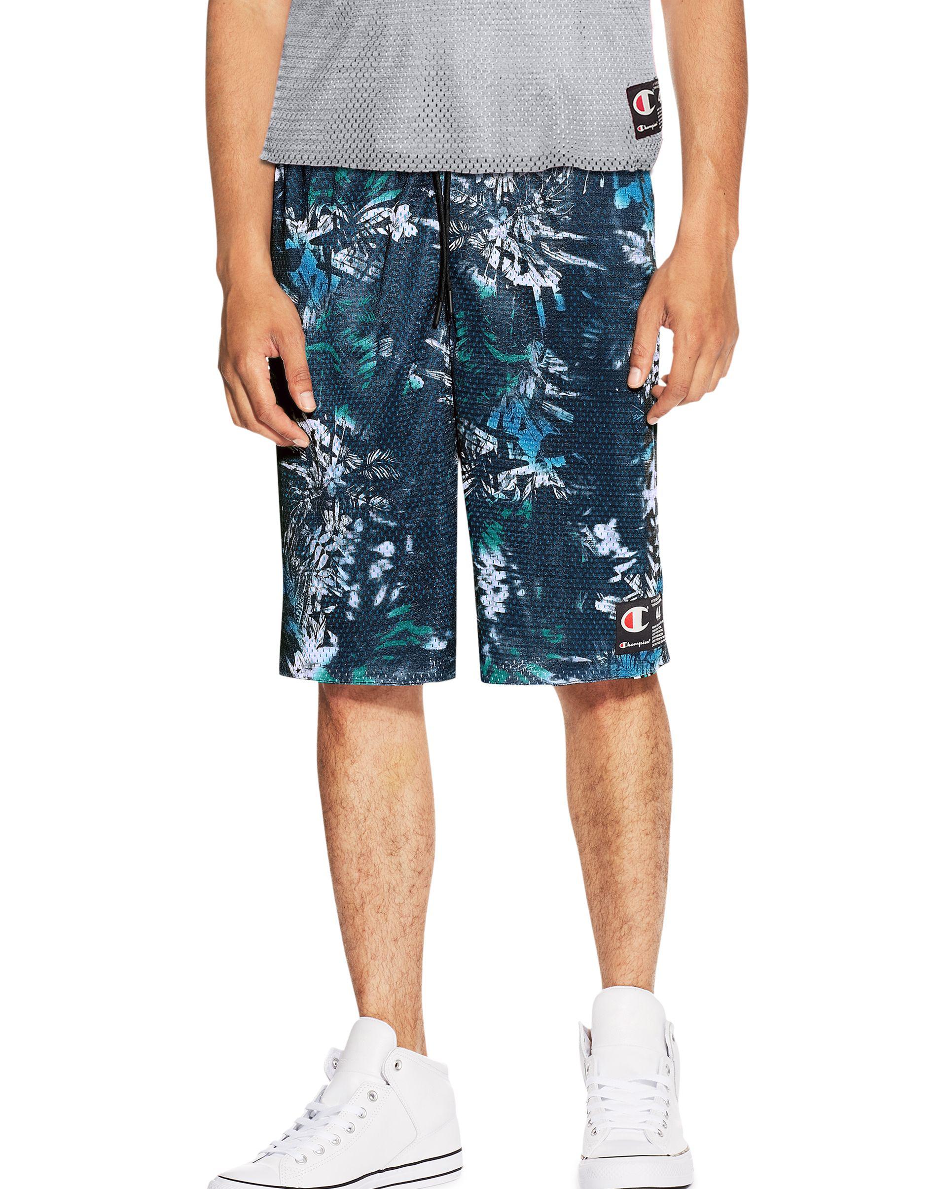 Download Champion Synthetic Life® Reversible Mesh Shorts in Blue ...