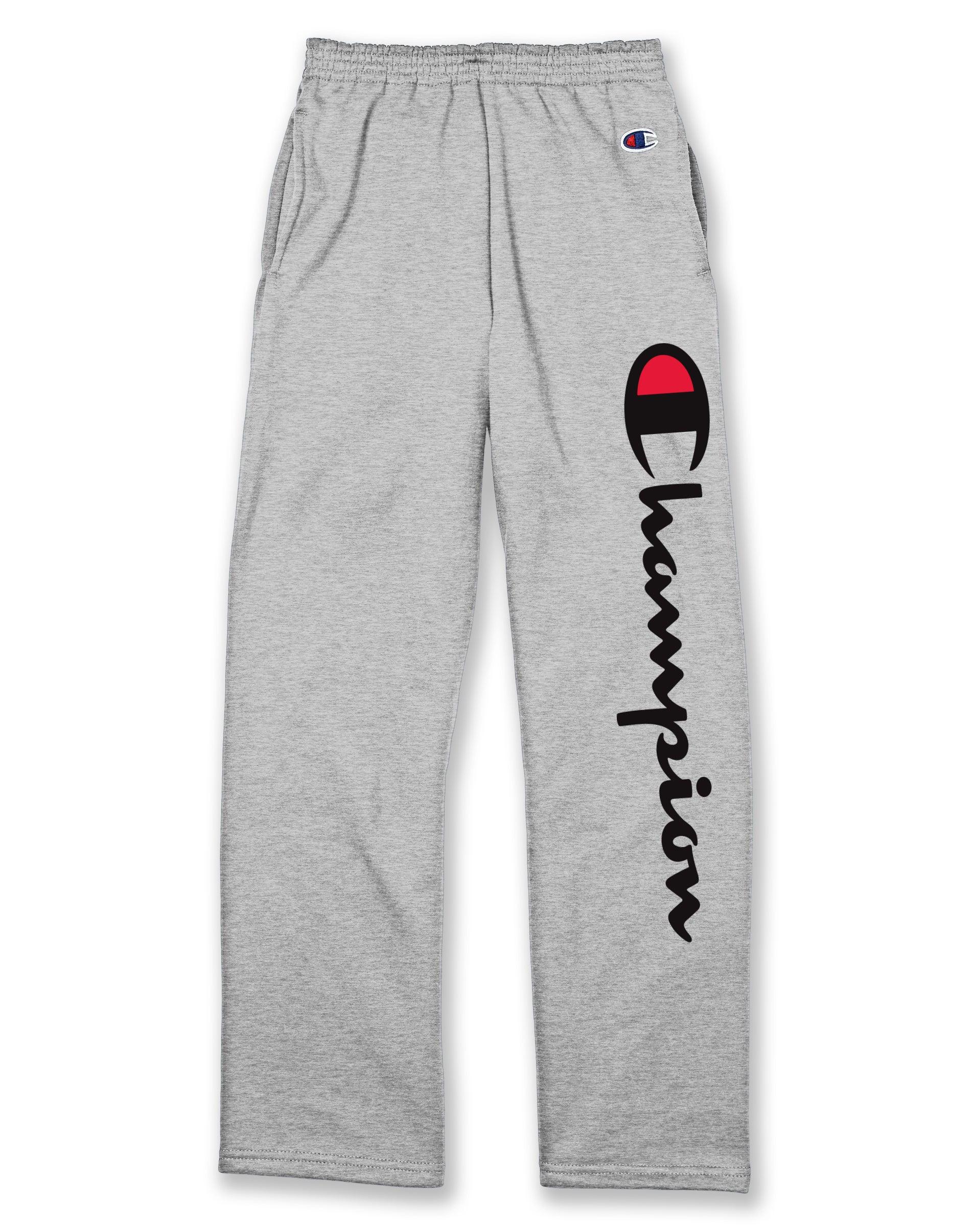 Champion Kids' Athletics Double Dry Fleece Sweatpants With Pockets in Light Steel (Gray) - Lyst