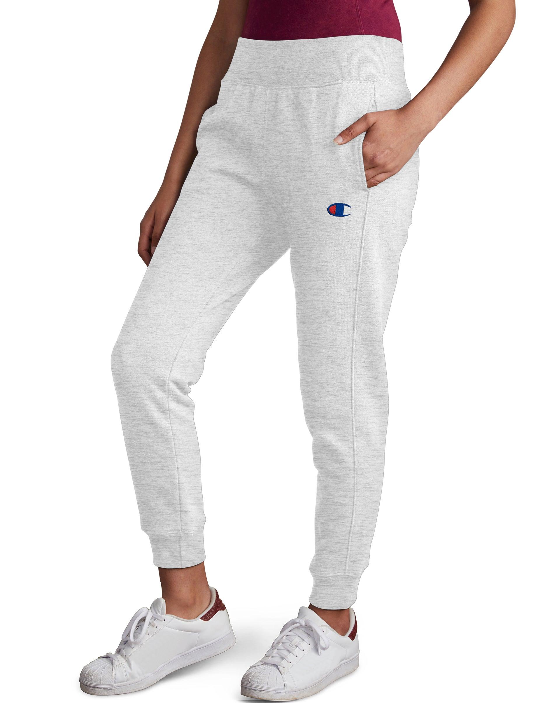Champion Fleece Life Reverse Weave Joggers in Silver Grey (Gray) - Lyst