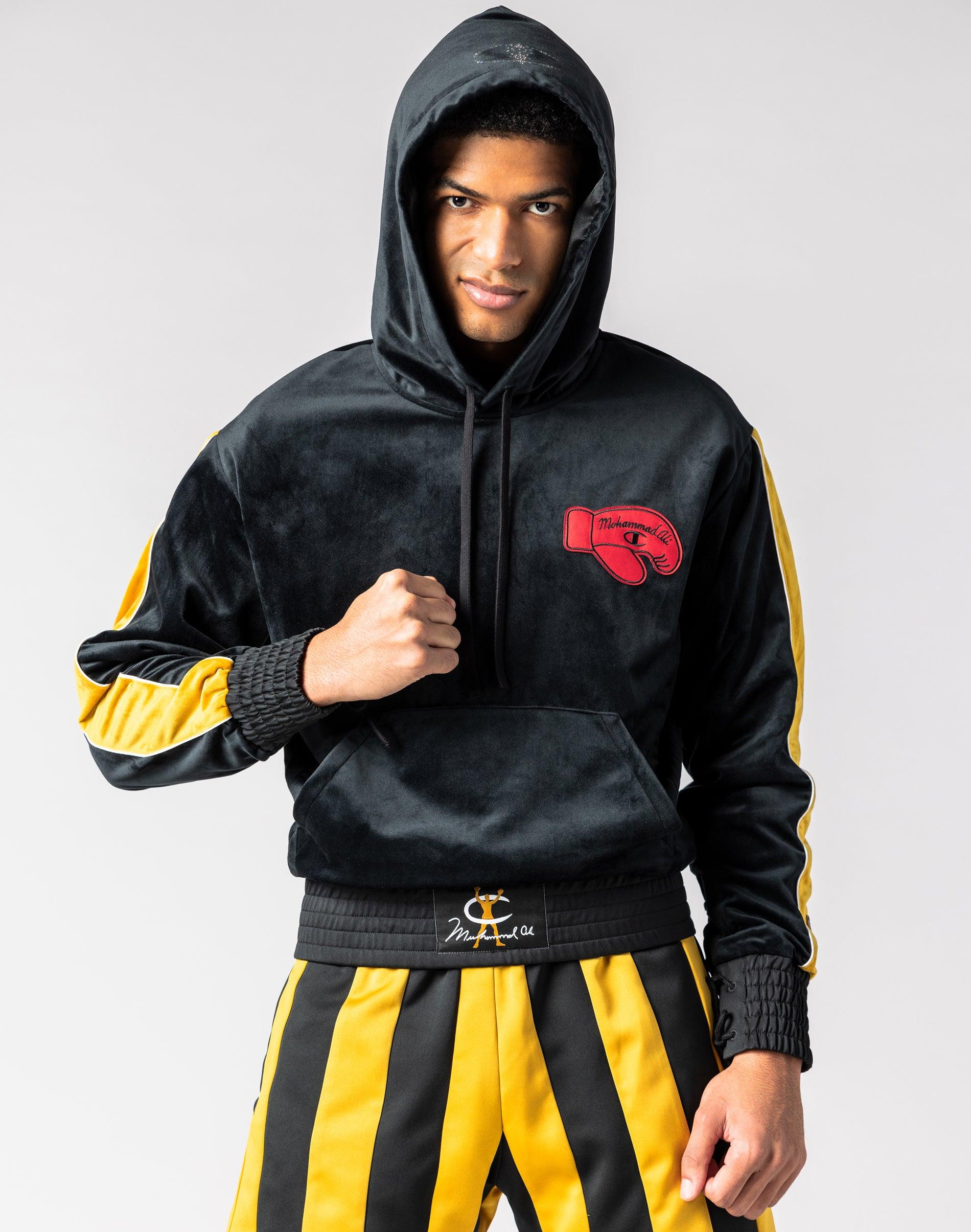 Champion Velvet Muhammad Ali Boxing Hoodie By Don C in Black - Lyst