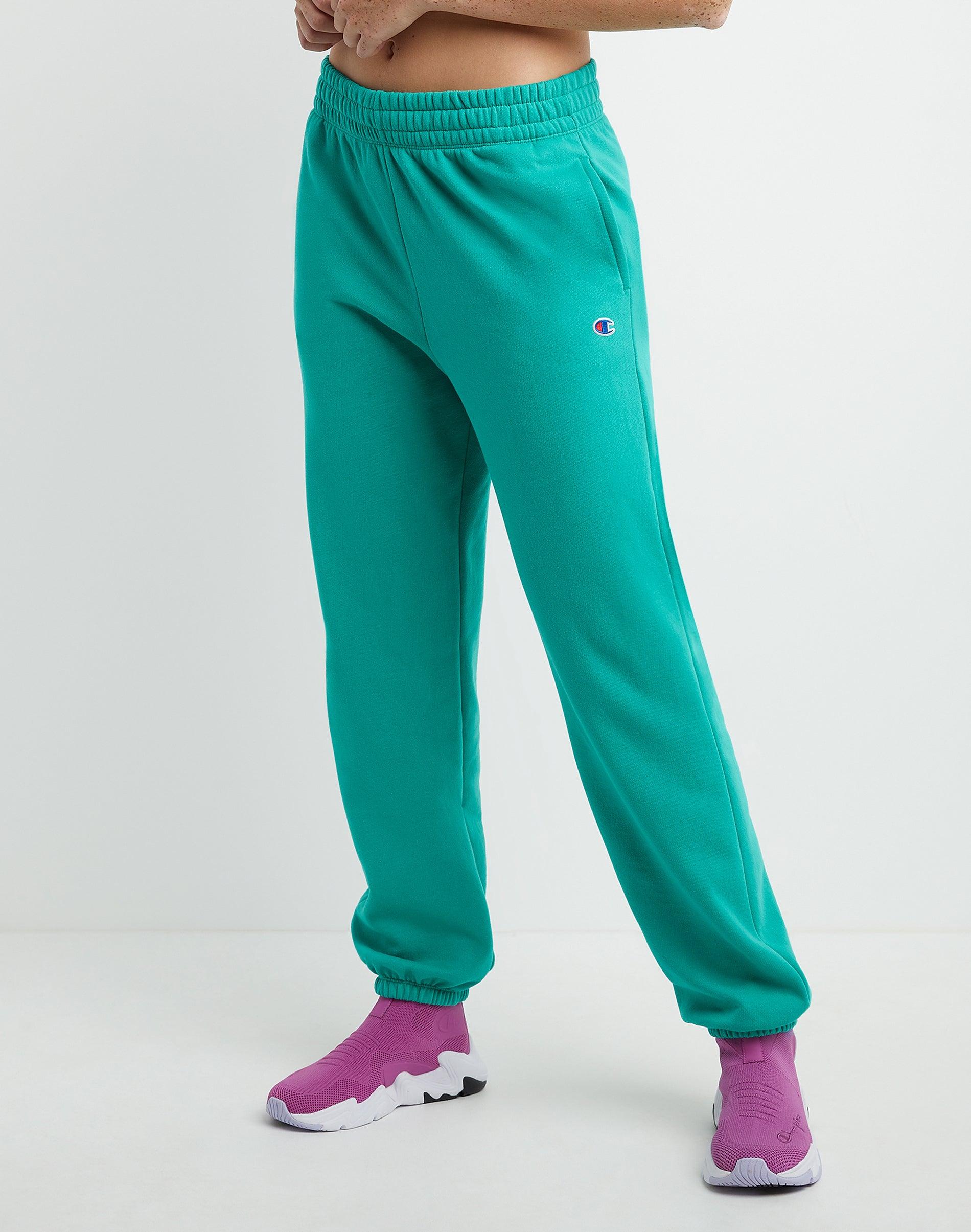 champion joggers green