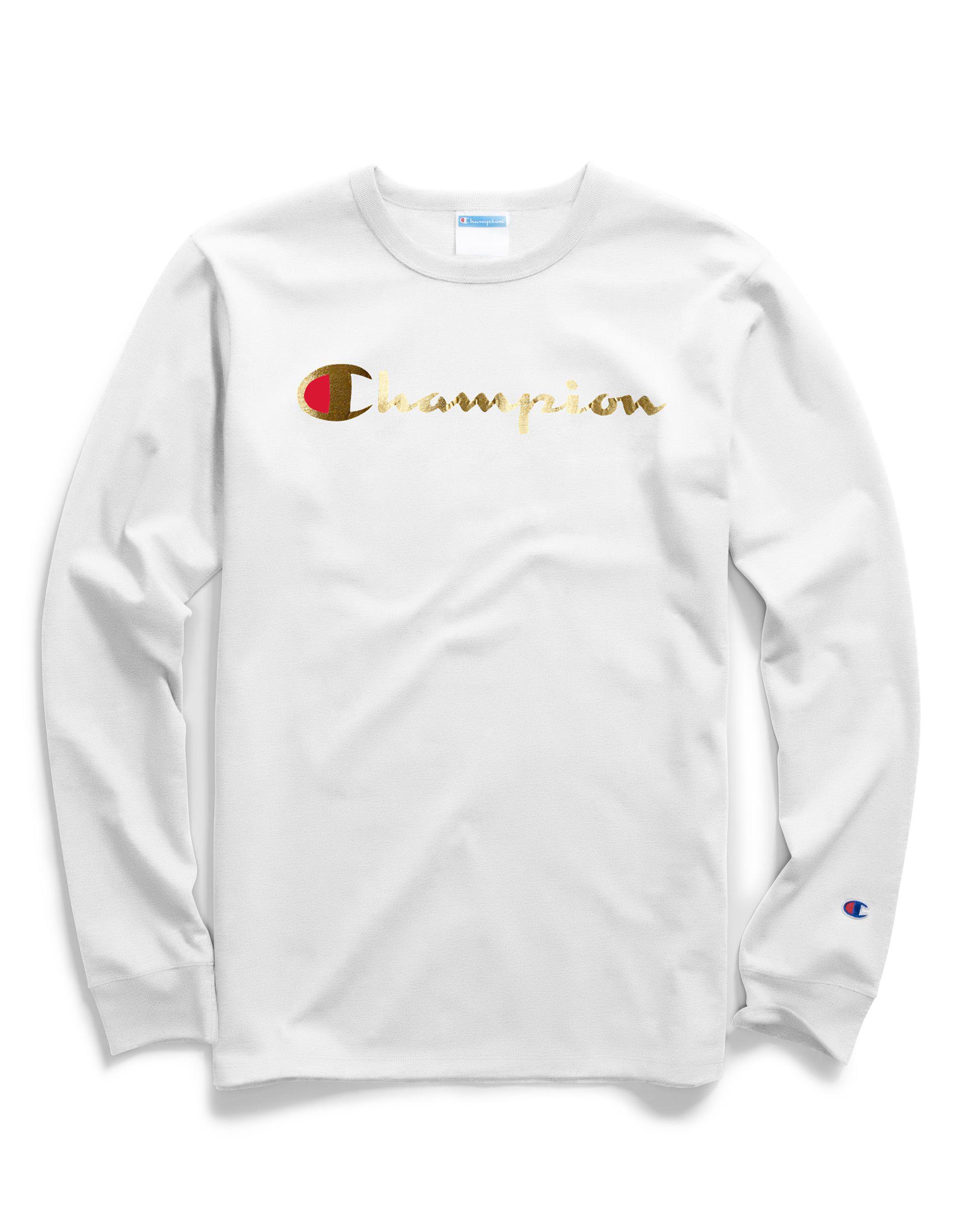 champion long sleeve shirt