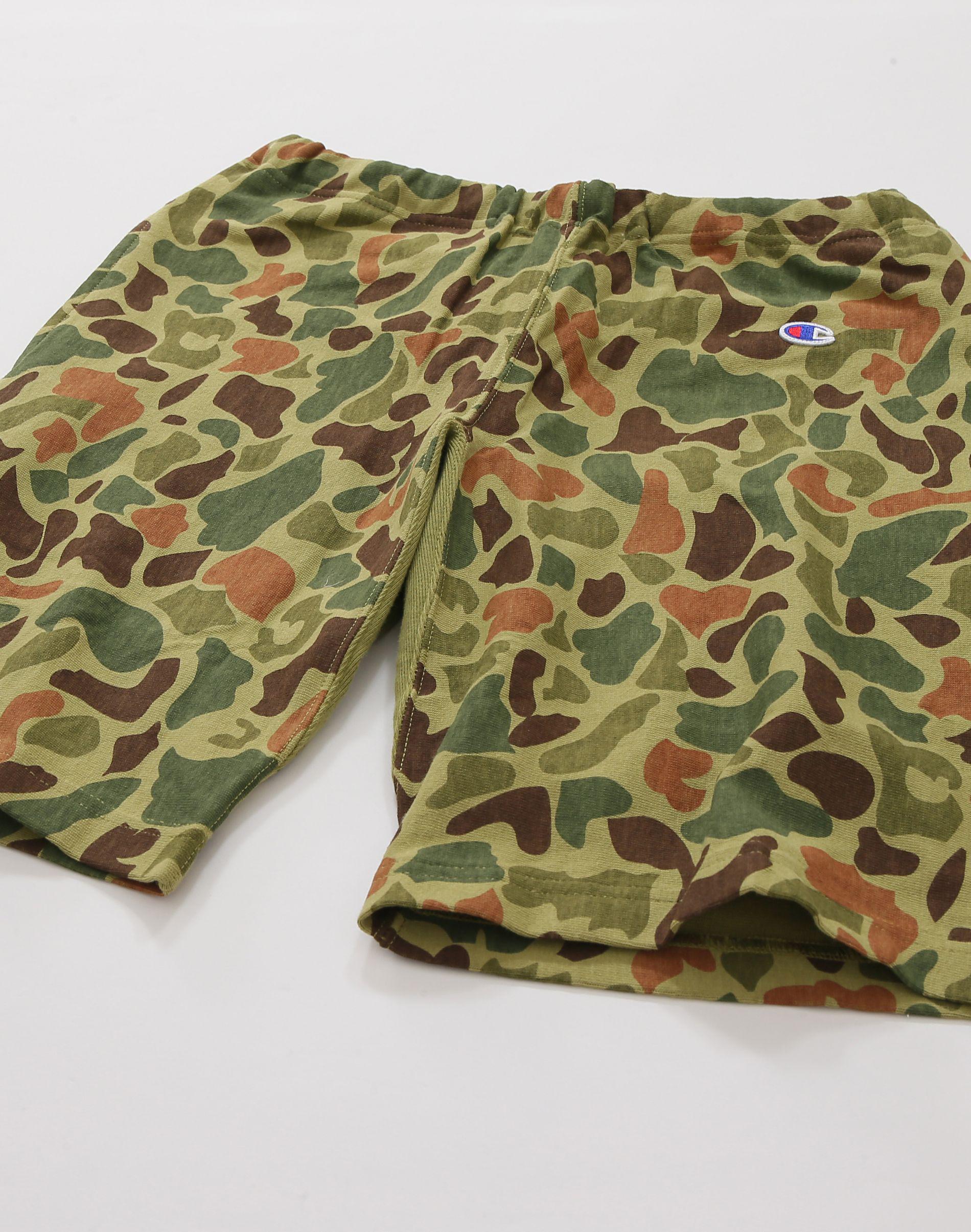 champion camouflage shorts
