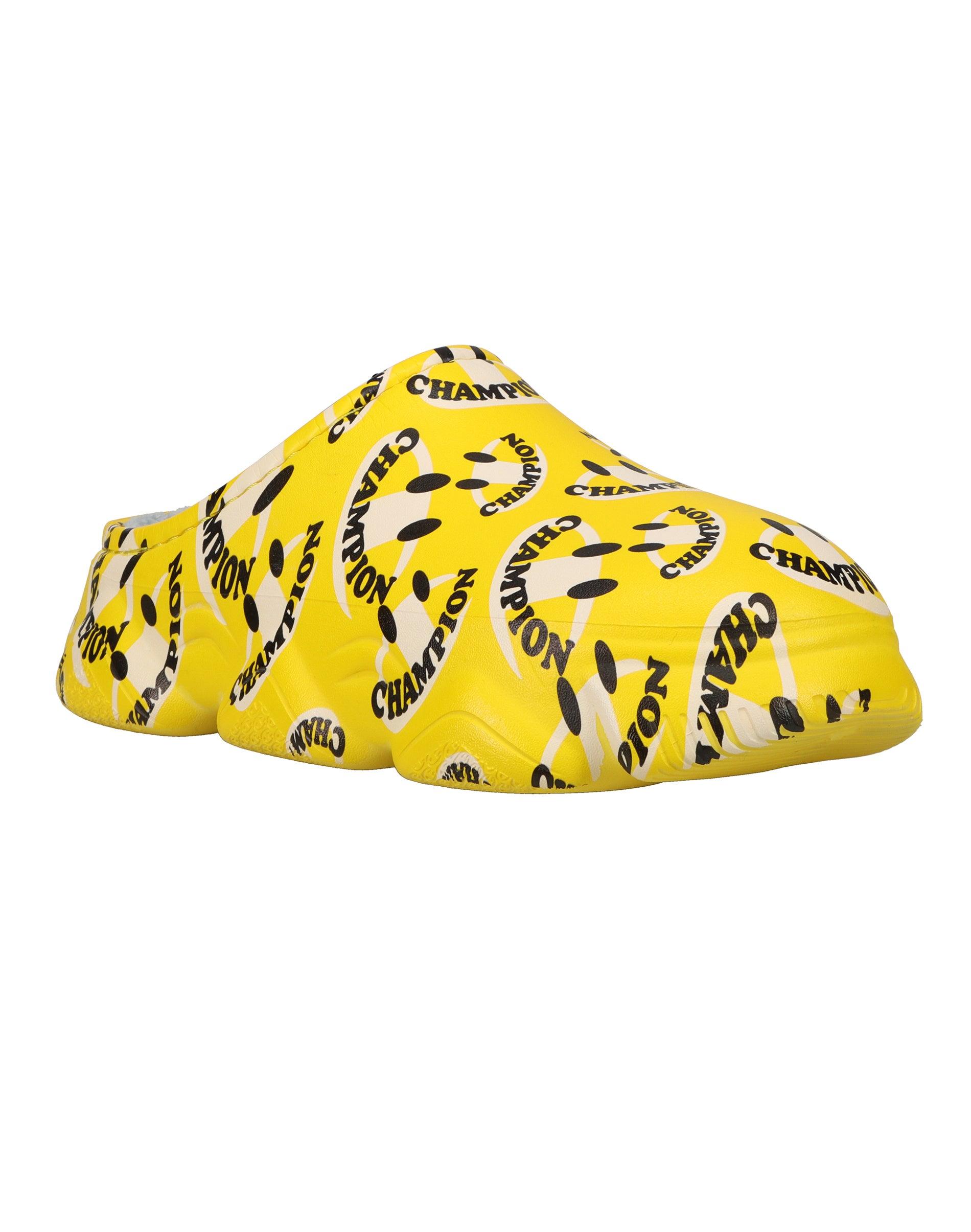 Champion Super Meloso Smile Slides in Yellow | Lyst
