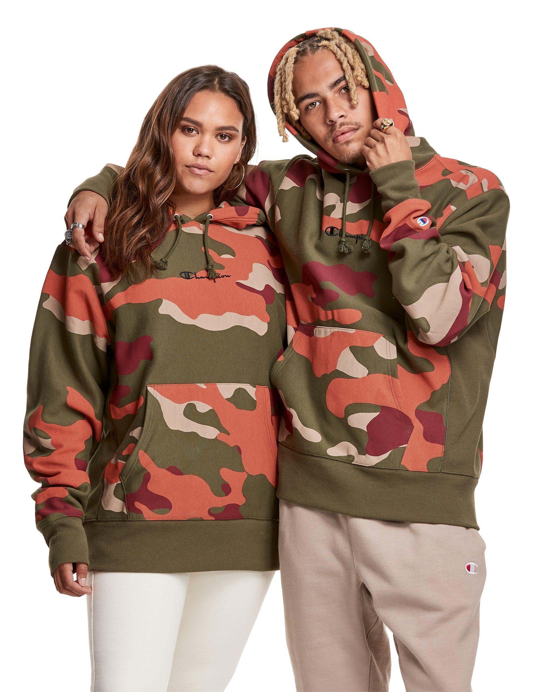 champion reverse weave camo joggers