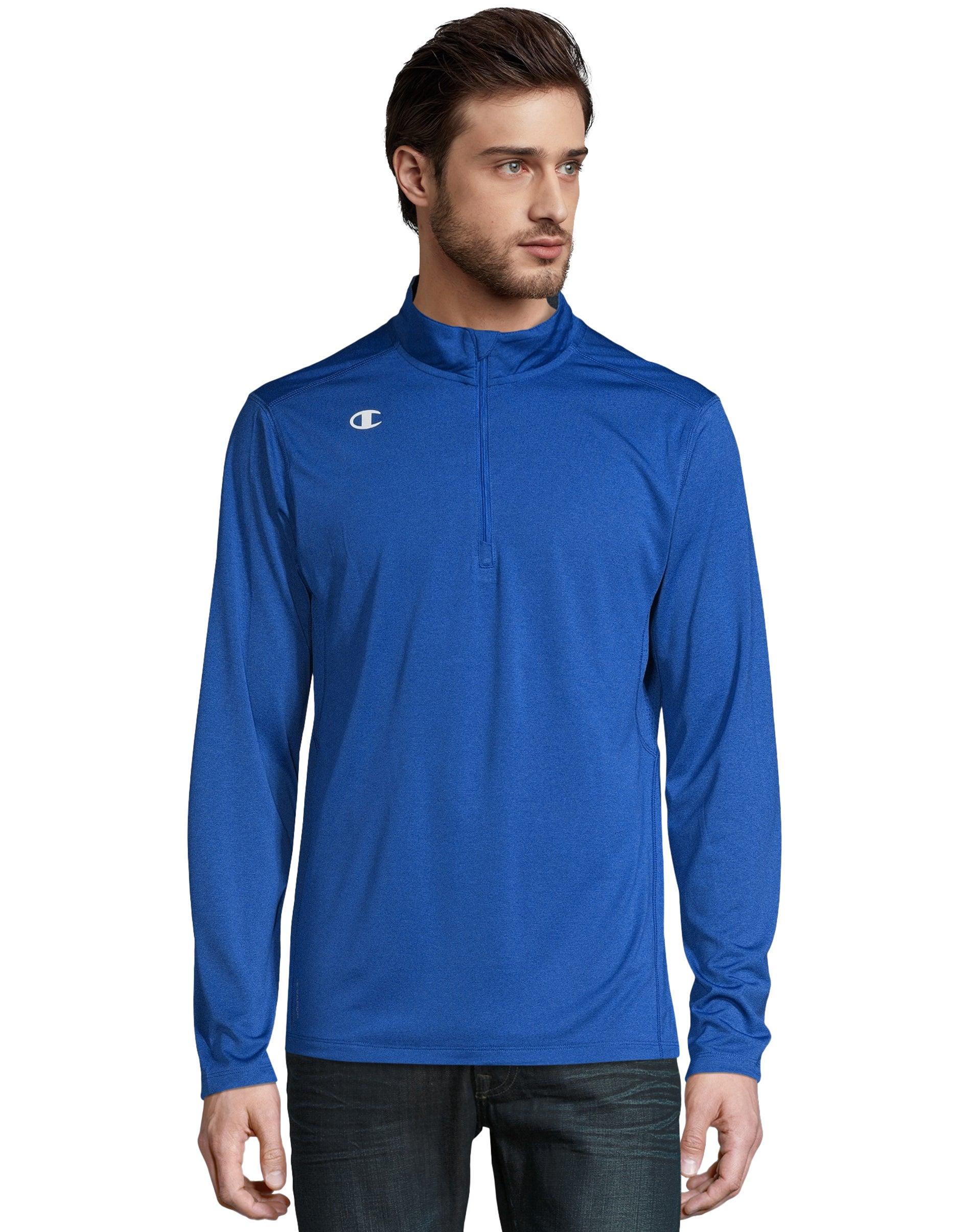 Champion Synthetic Athletics Quarter Zip Pullover in Blue for Men Lyst