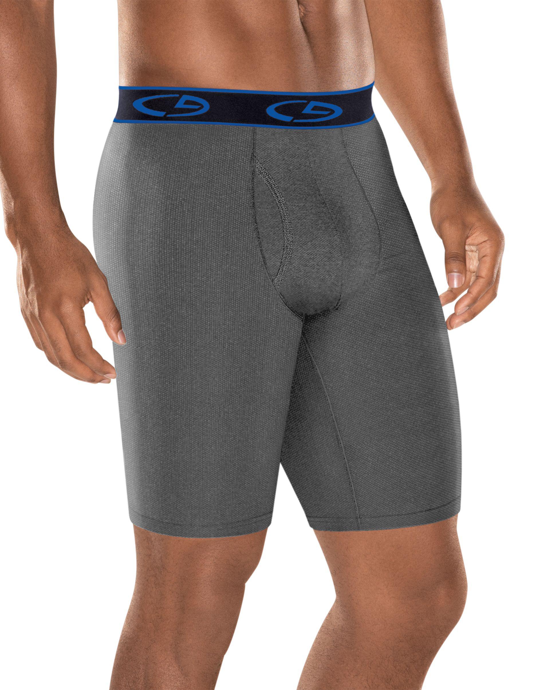Champion Synthetic C9 ® Mesh Long Leg Boxer Brief 2pack in Green for