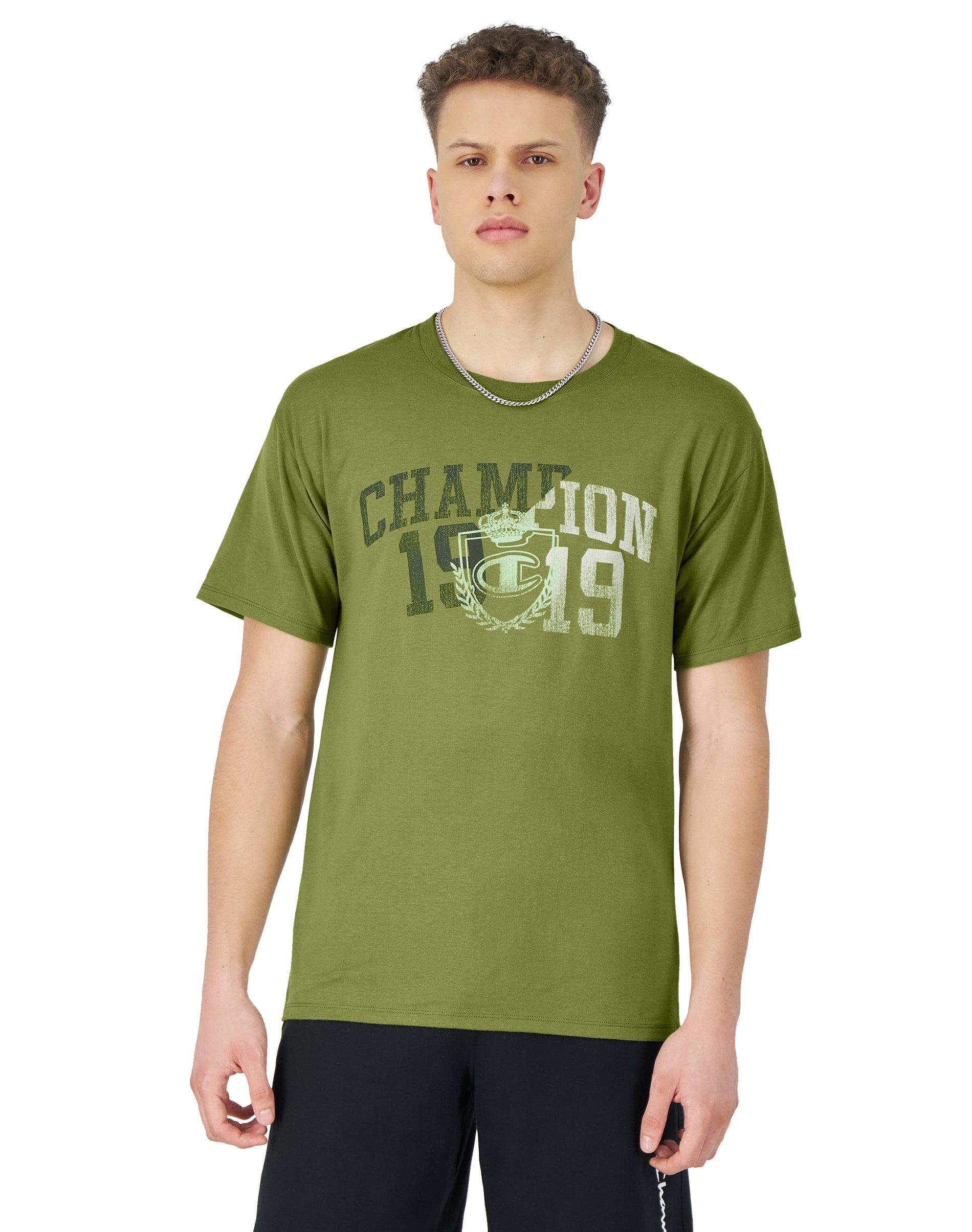 Champion Classic T-shirt in Green for Men | Lyst