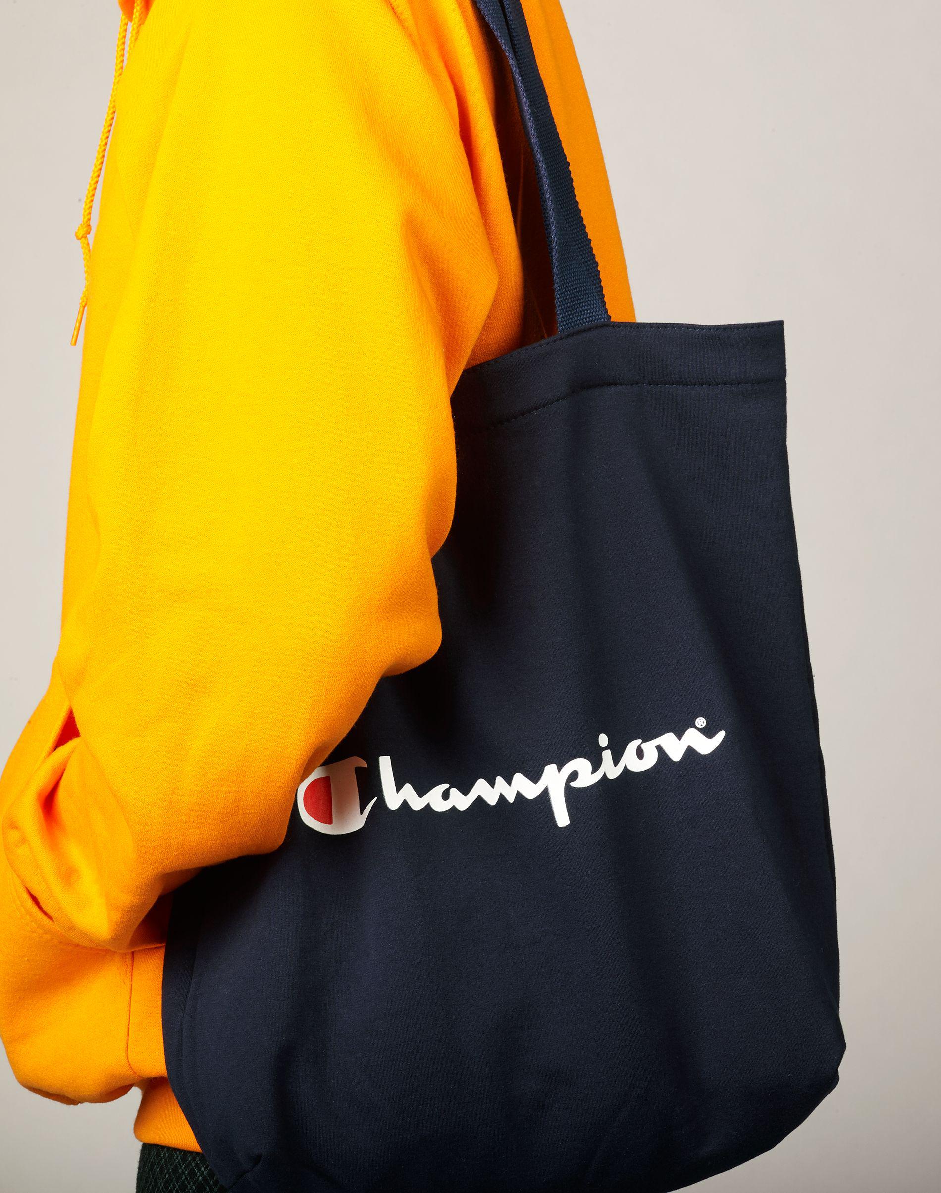 champion tote bag orange