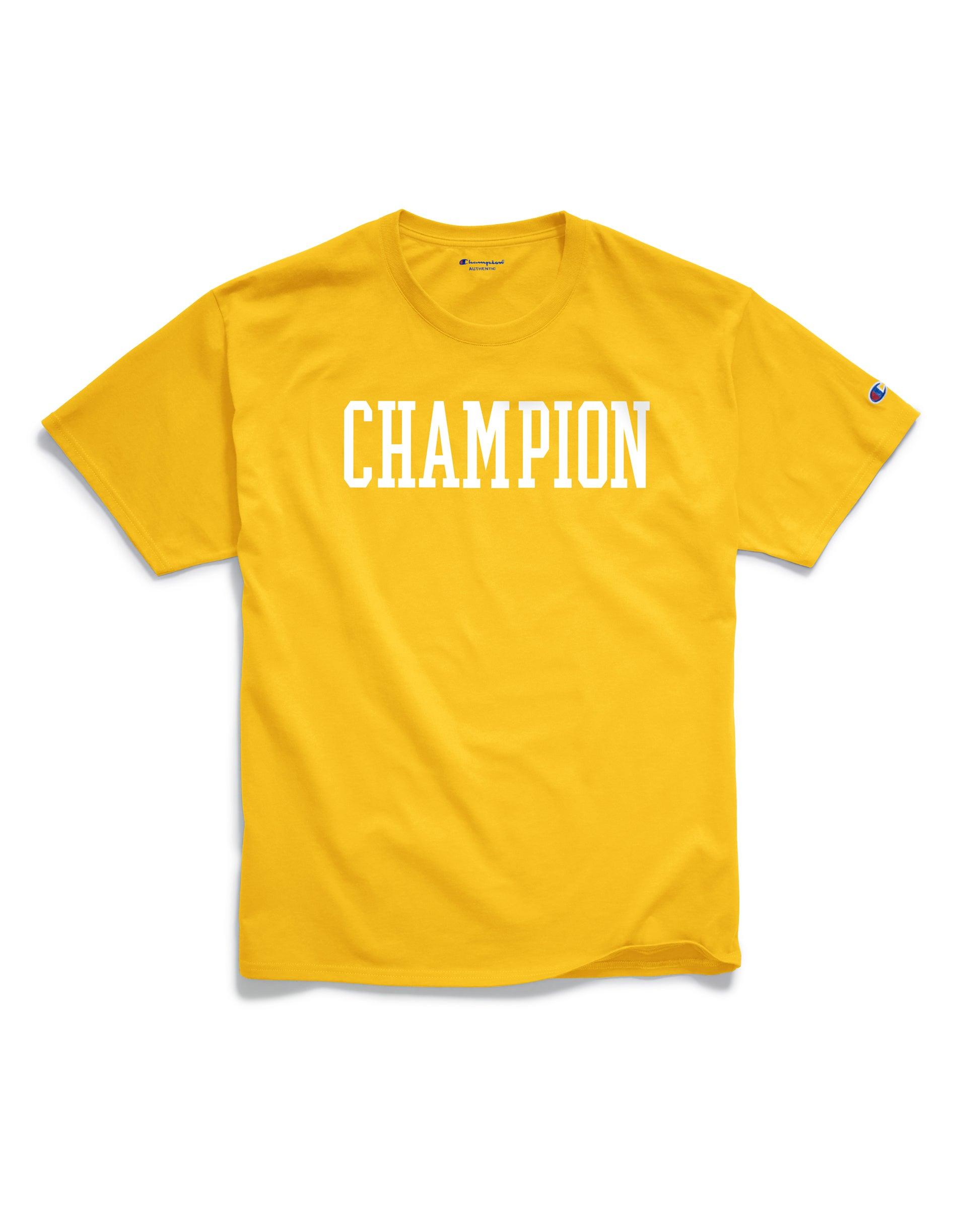 champion yellow jersey