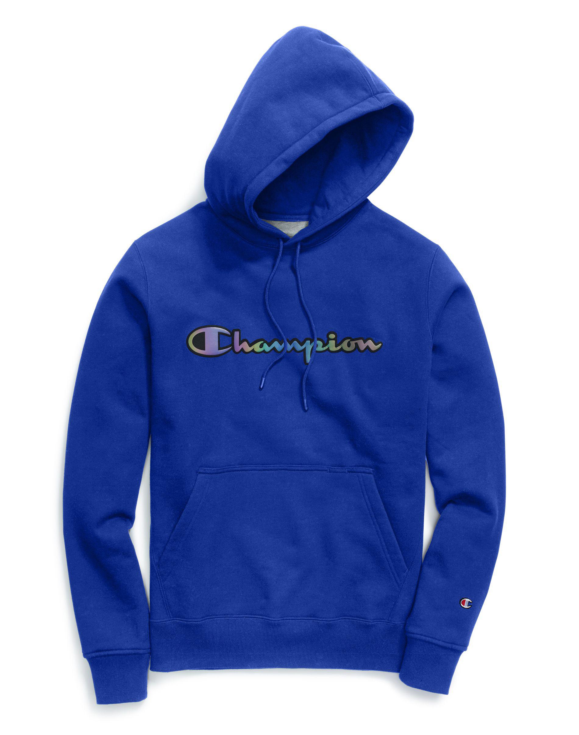 Champion Life® Super Fleece 2.0 Pullover Hood, Reflective Iridescent ...