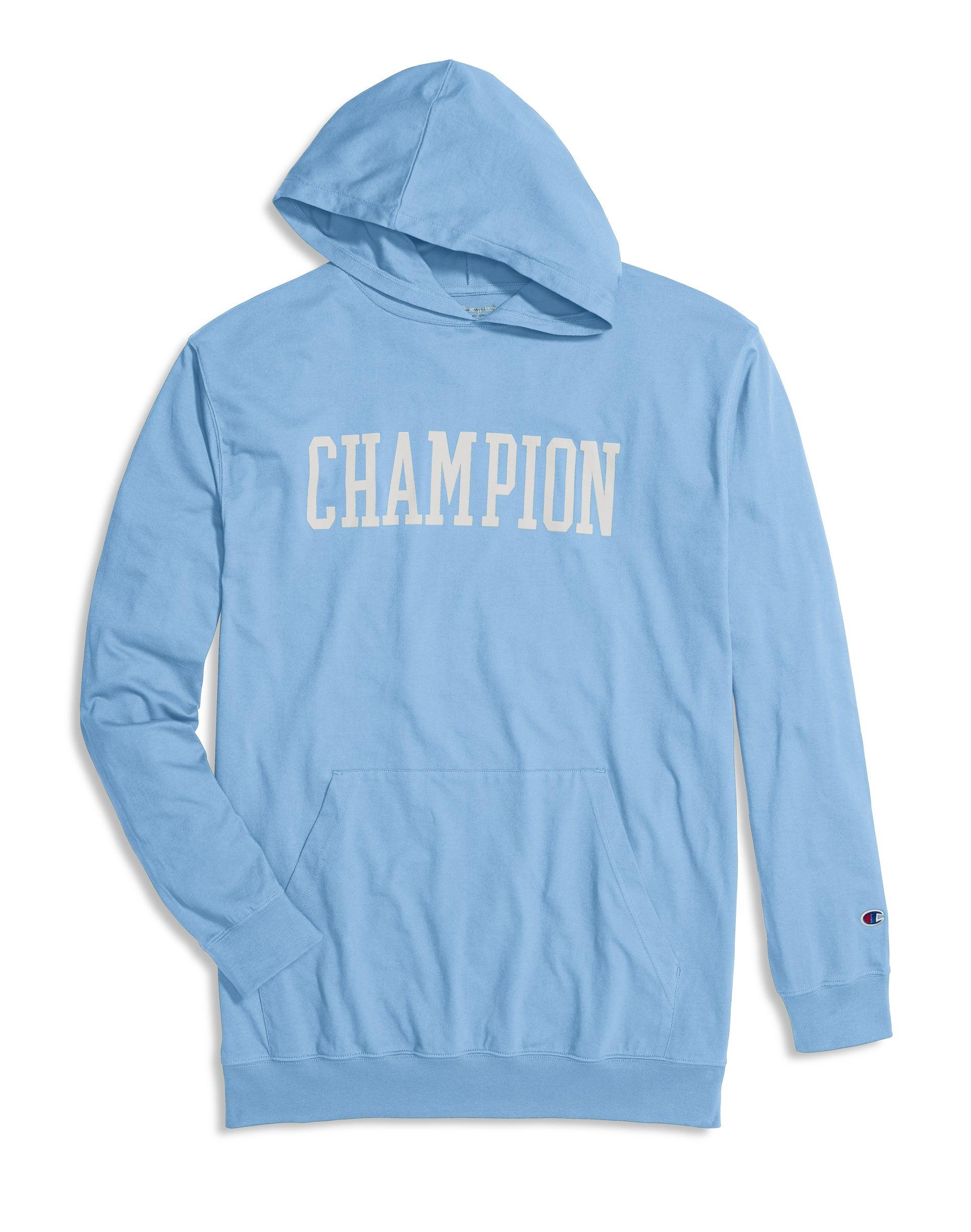 champion hoodie swiss blue