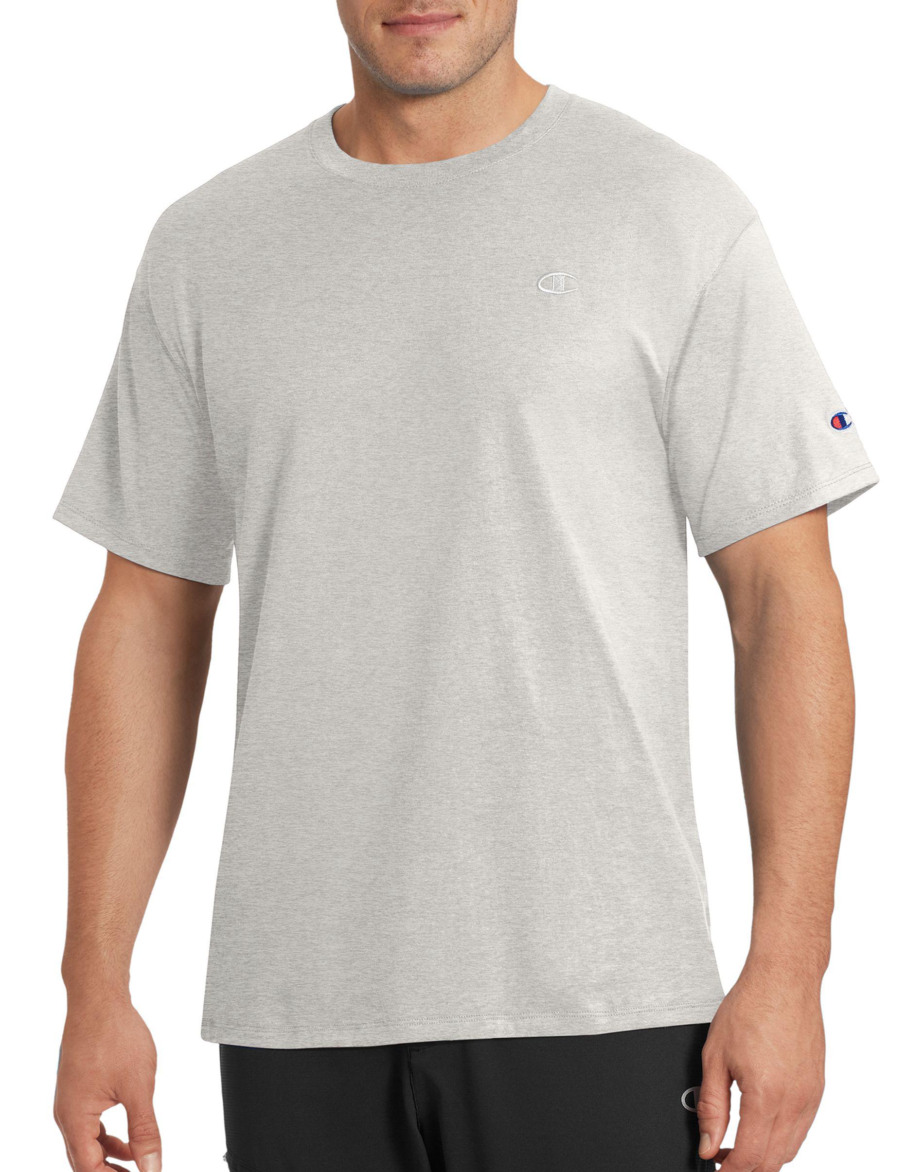 Champion Cotton Classic Jersey Tee in Gray for Men - Save 8% - Lyst