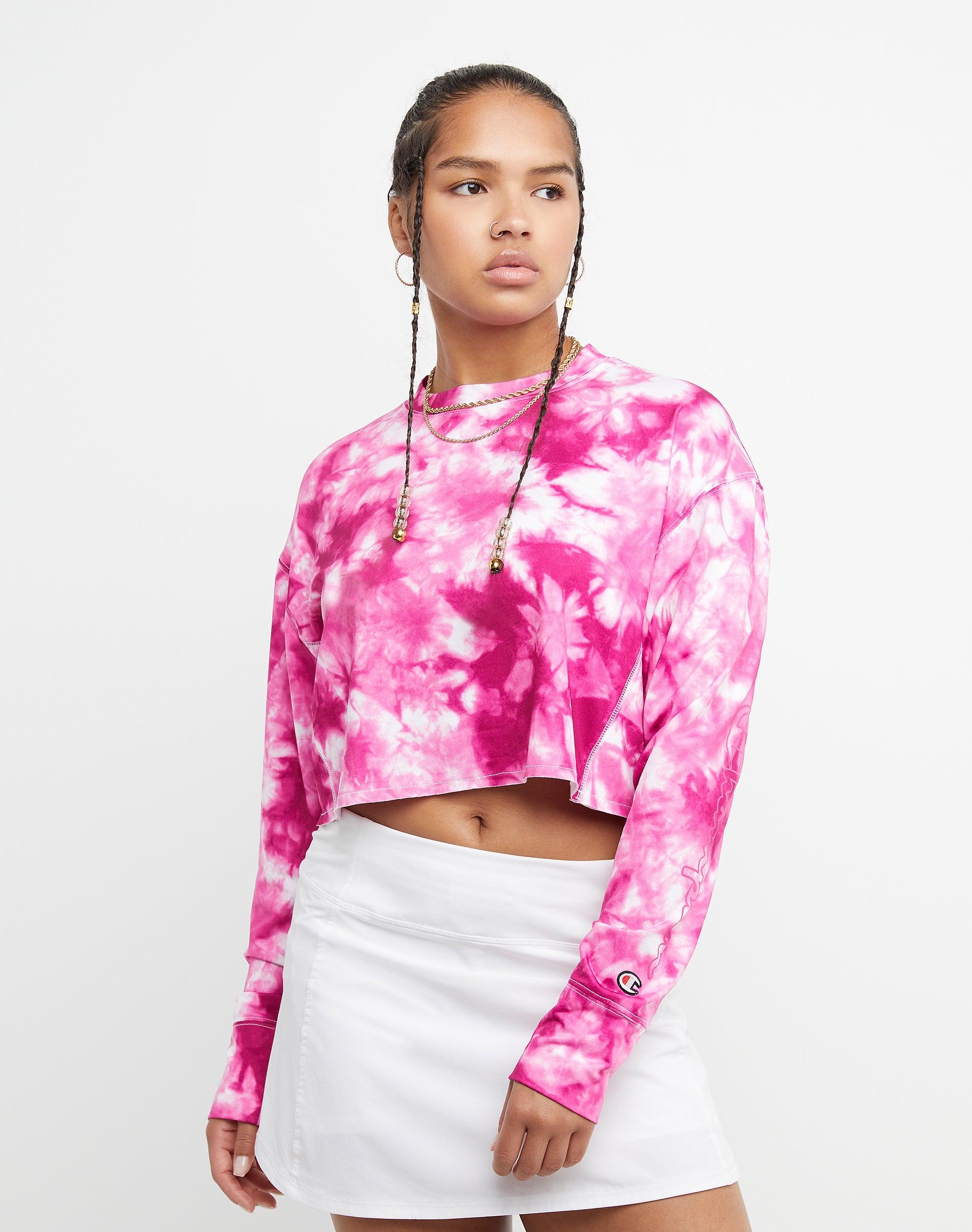 Champion Synthetic Long Sleeve Cropped 