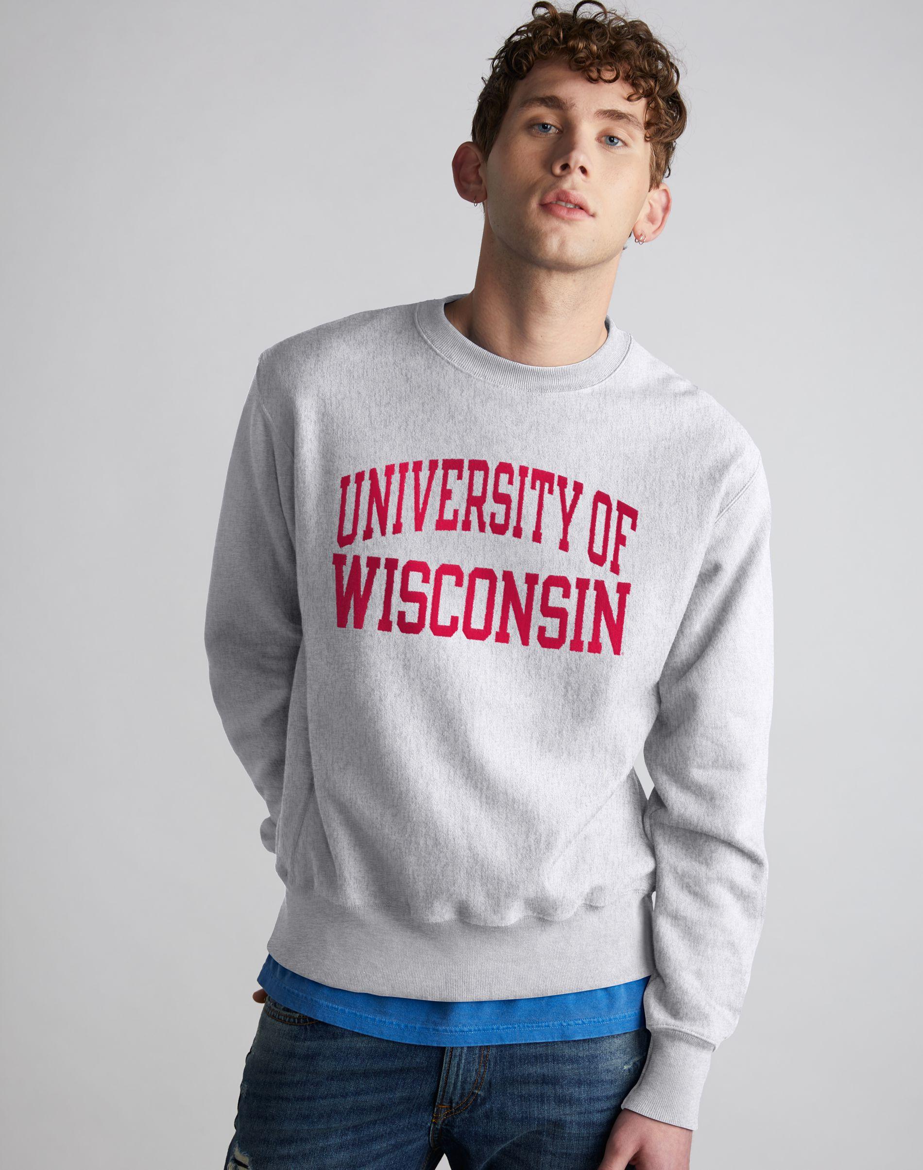 wisconsin badgers champion sweatshirt