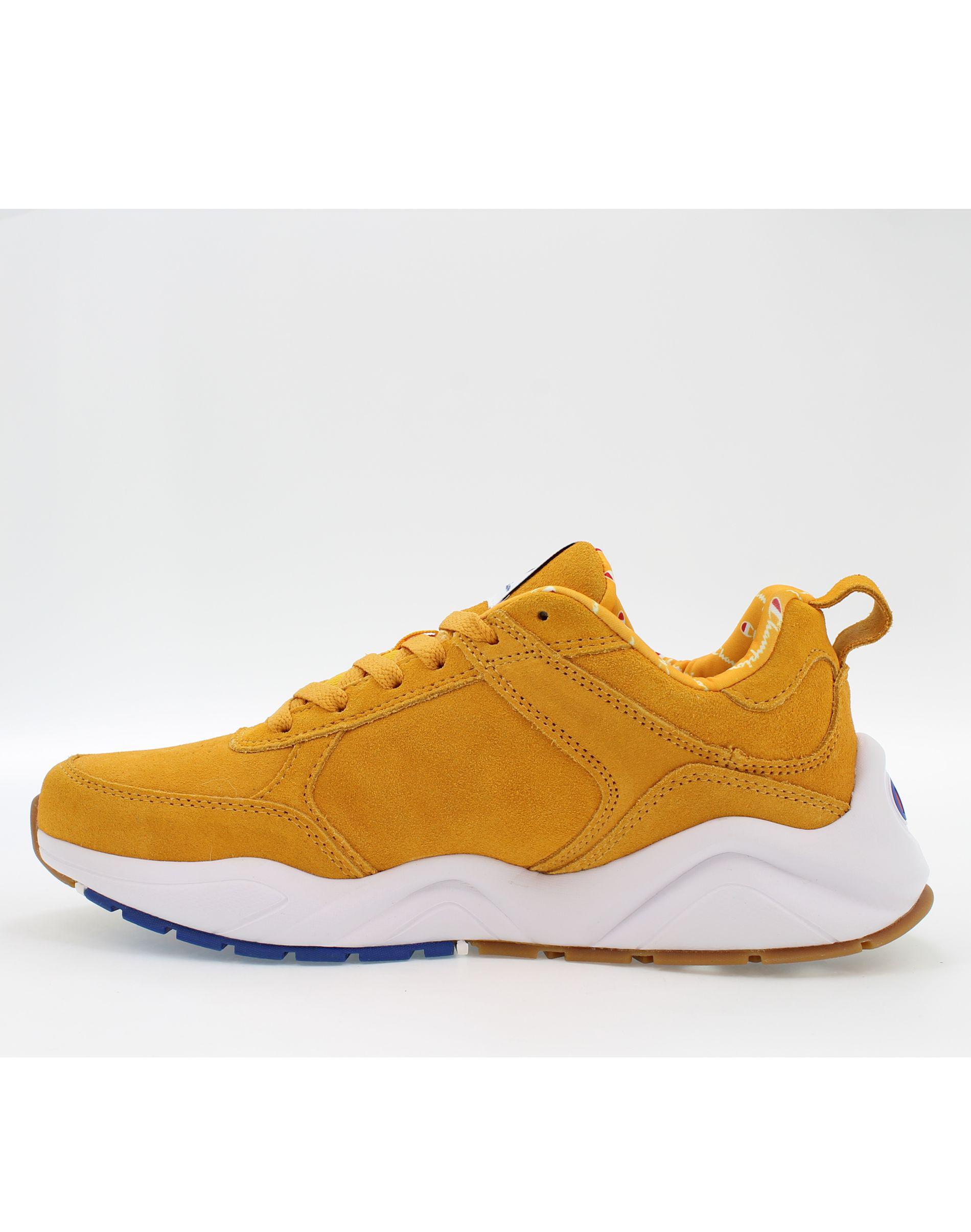 Champion Life® 93eighteen Tonal C Suede Shoes in Gold Champion Life® 93eighteen Tonal C Suede Shoes in Gold