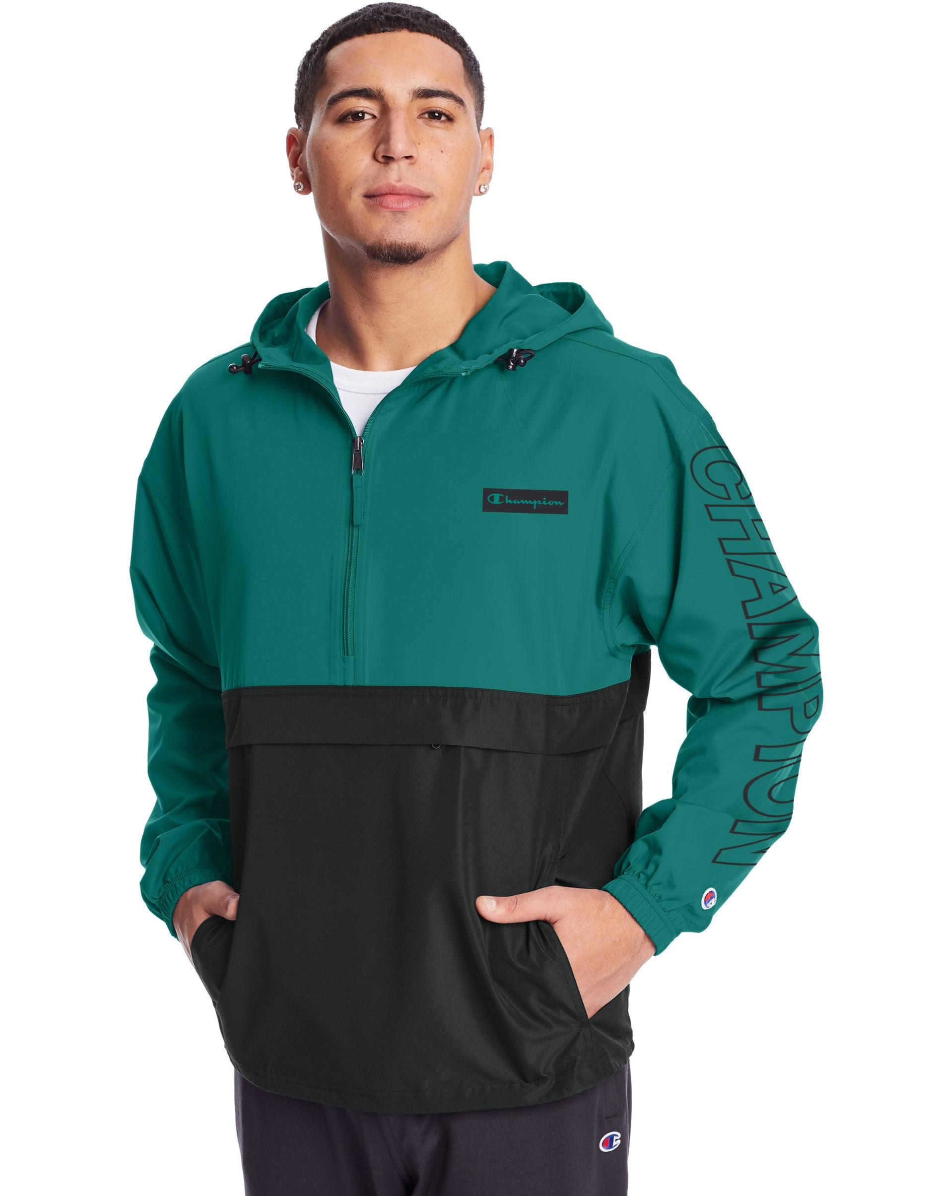 Champion Stadium Colorblock Packable Jacket in Green for Men | Lyst