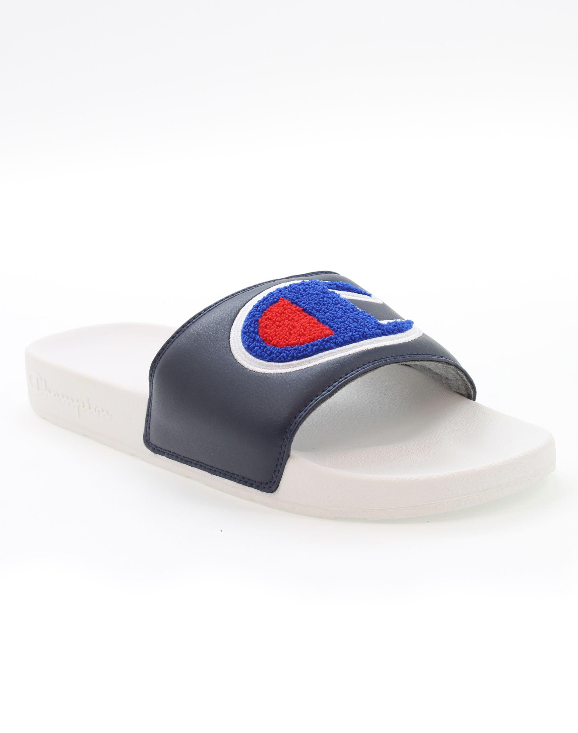 blue champion sandals