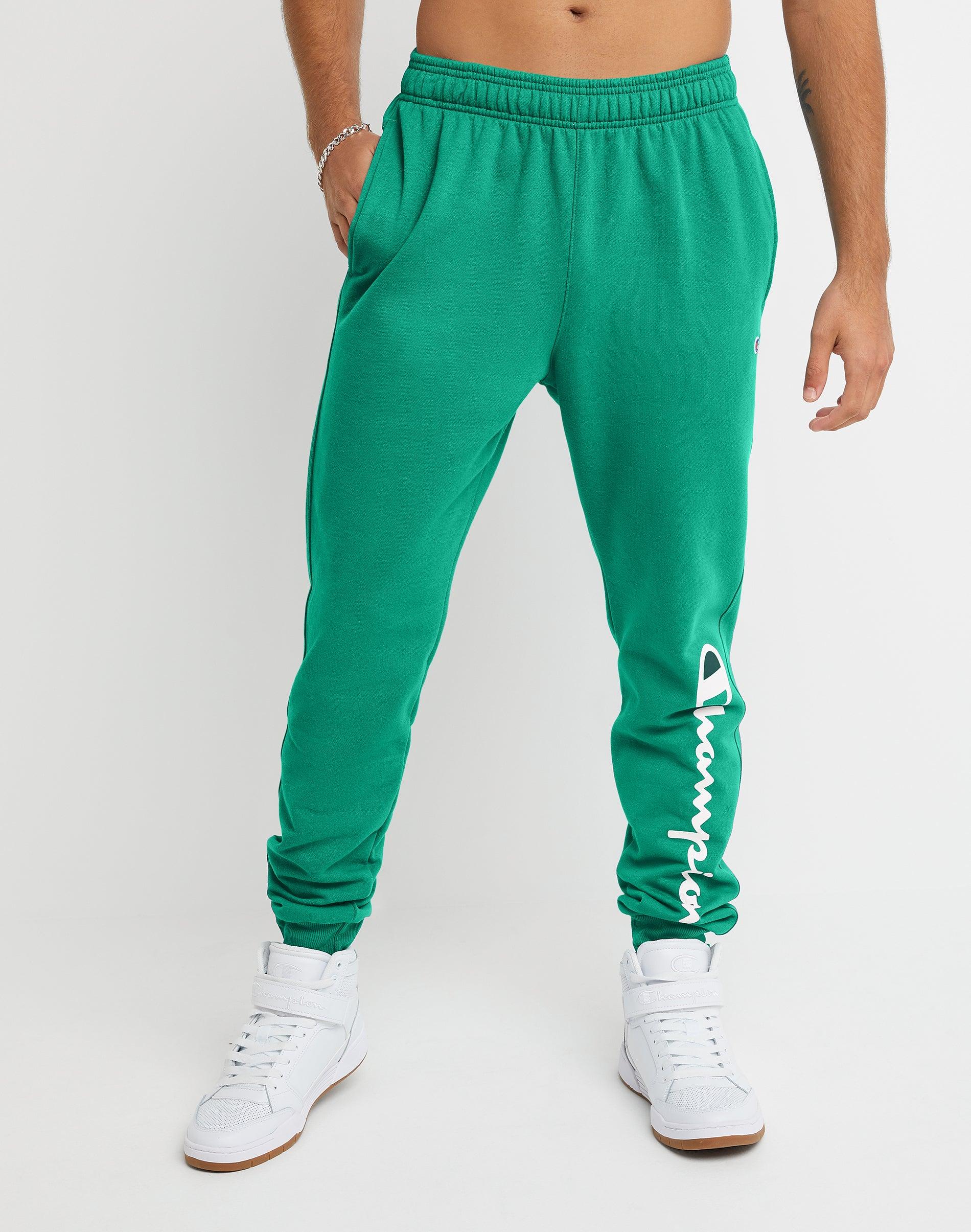 Champion Powerblend joggers in Green for Men Lyst