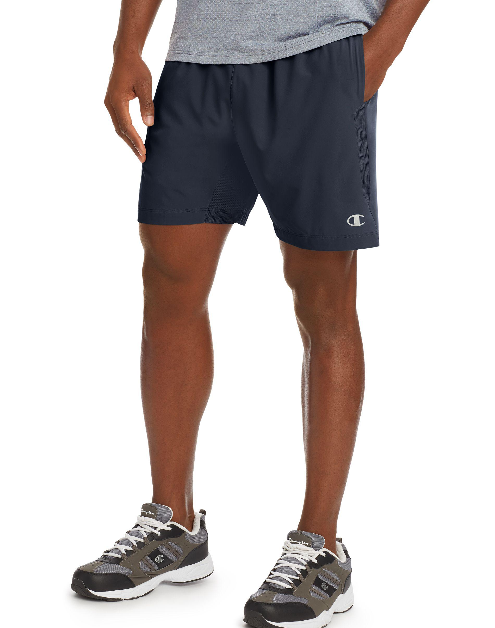 Champion Synthetic Run Shorts, 7-inch 