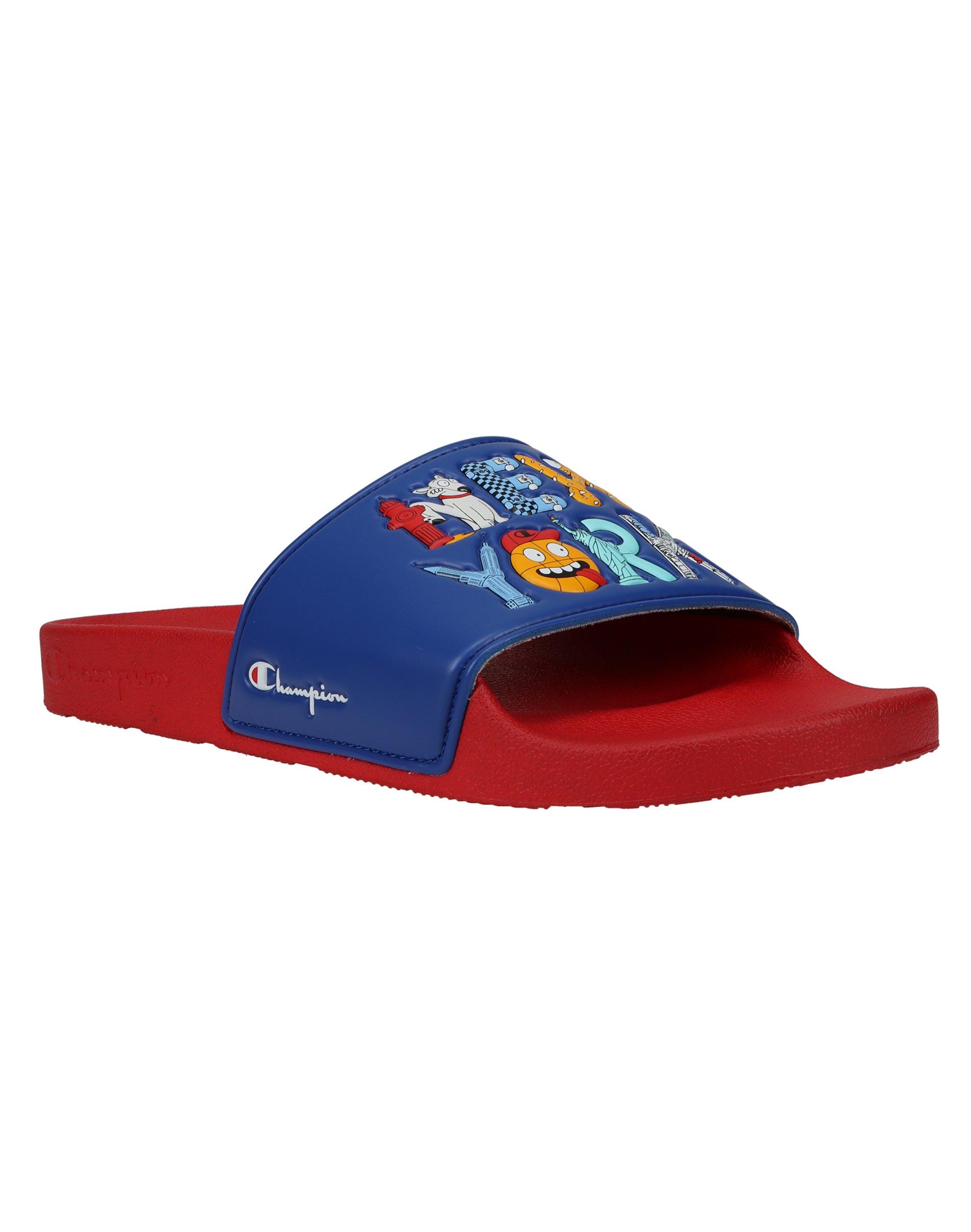 champion nike slides