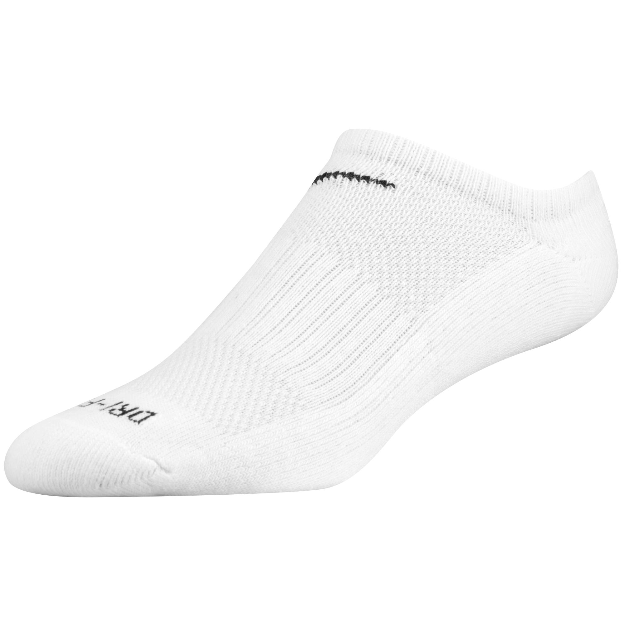 Nike 6 Pack Dri-fit Cotton No-show Socks in White for Men - Lyst