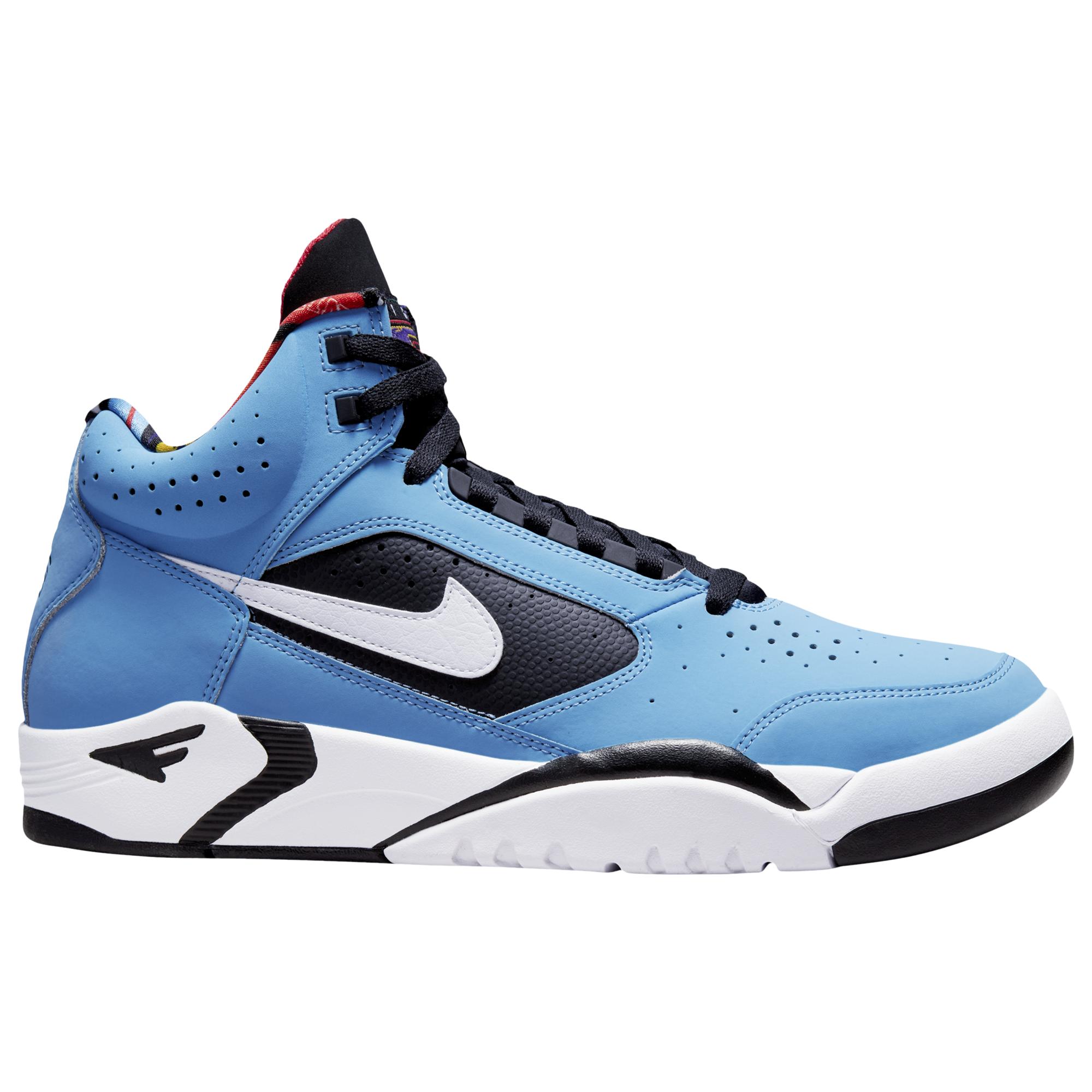 Nike Leather Air Flight Lite Mid - Basketball Shoes in University Blue/White  (Blue) for Men | Lyst