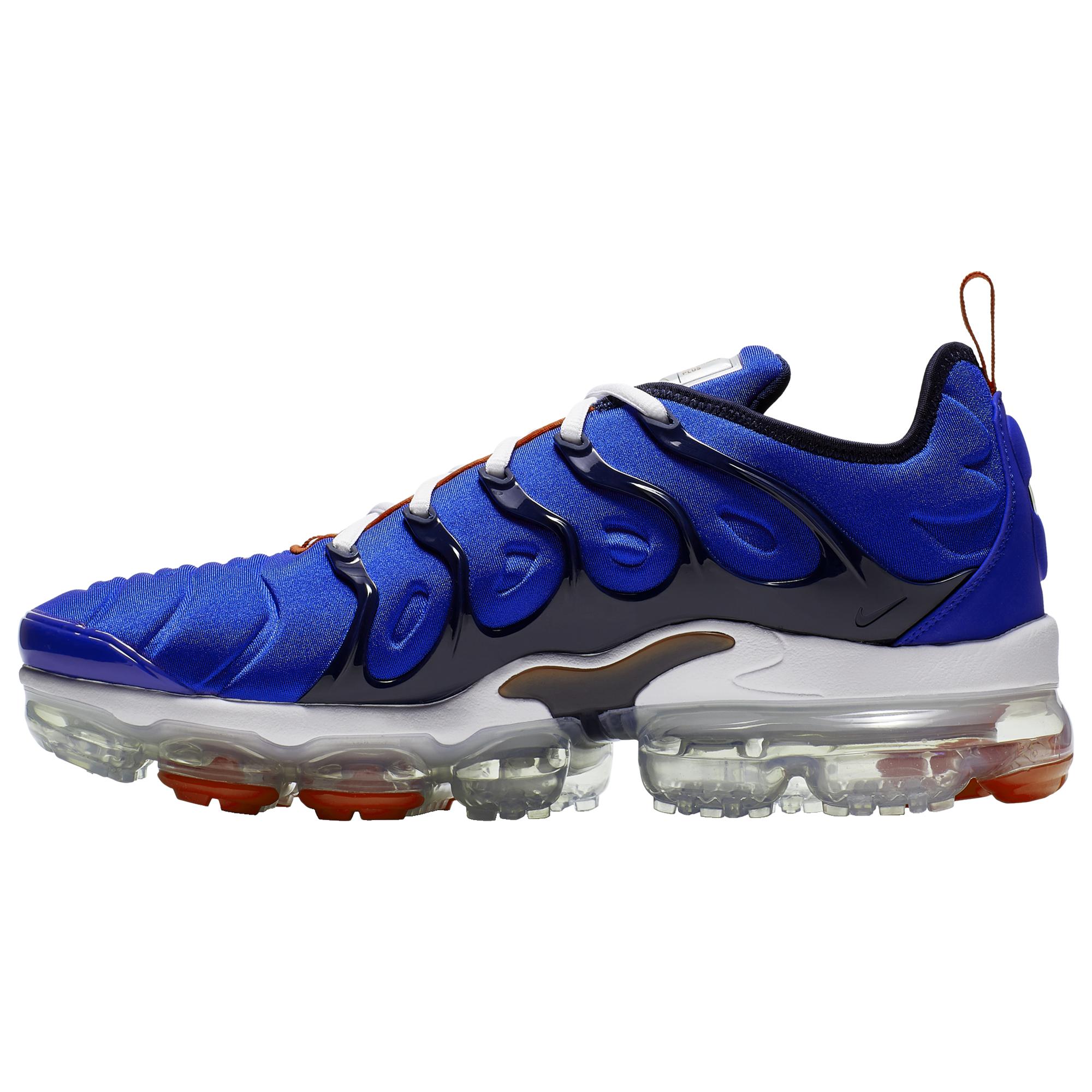 men's 'air vapormax plus running shoes white/university red/psychic blue