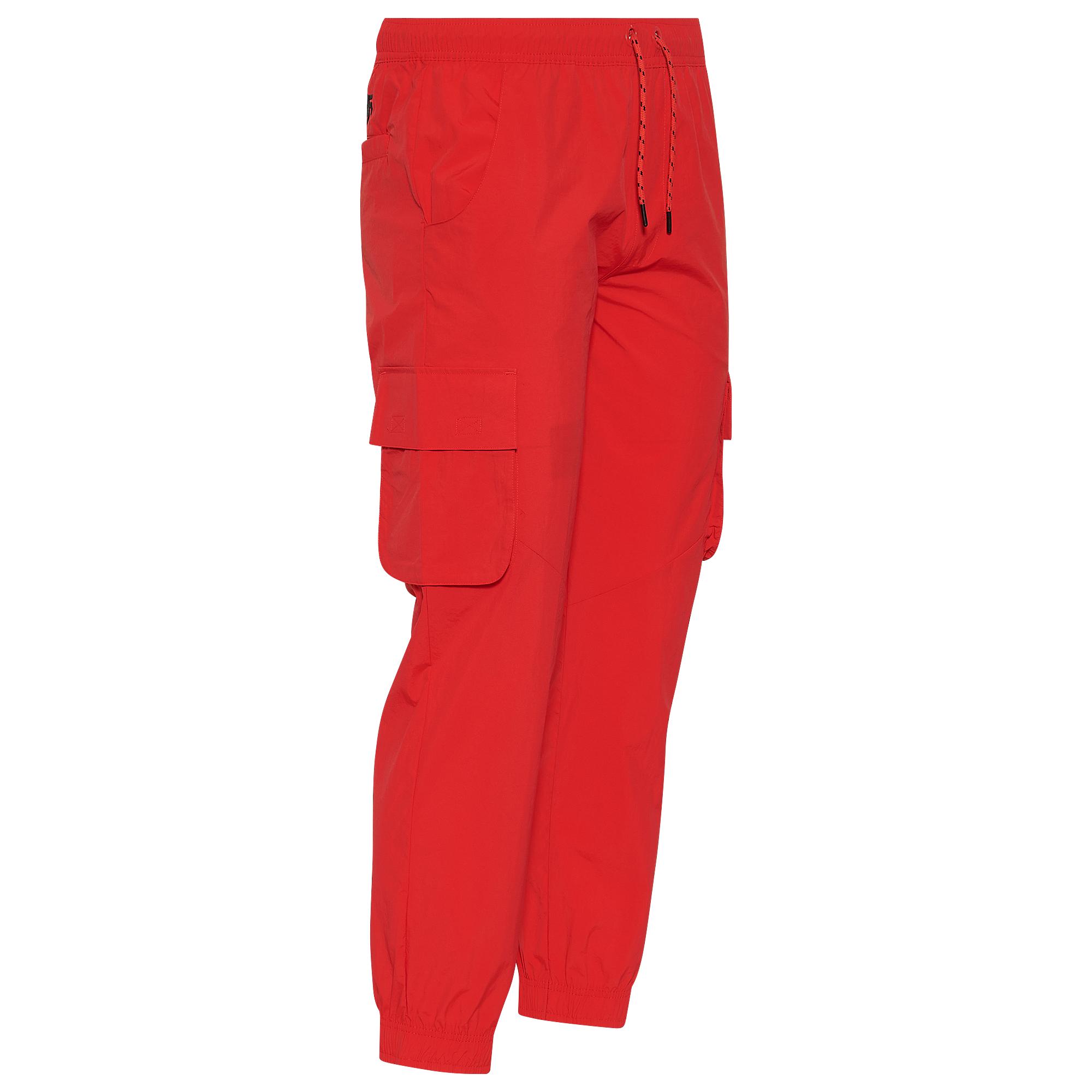 Puma Synthetic Tribes Cargo Pants In Red Black Red Lyst