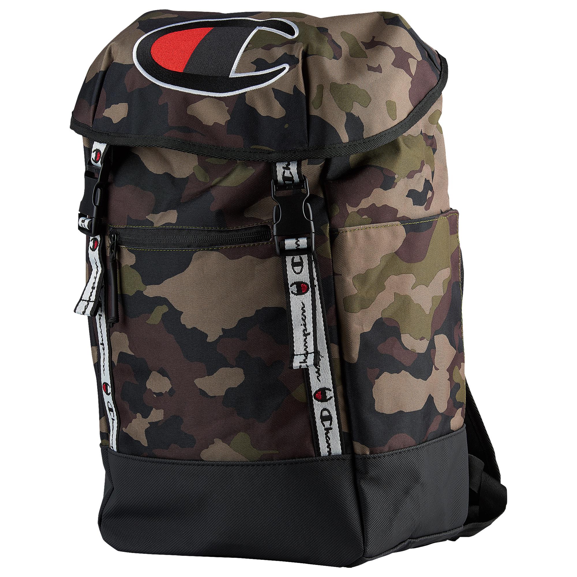 Top Load Backpack in Woodland Camo 