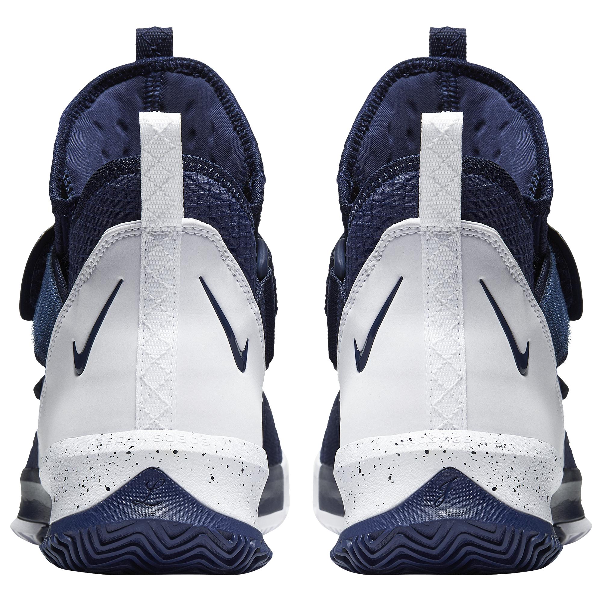 lebron navy blue shoes