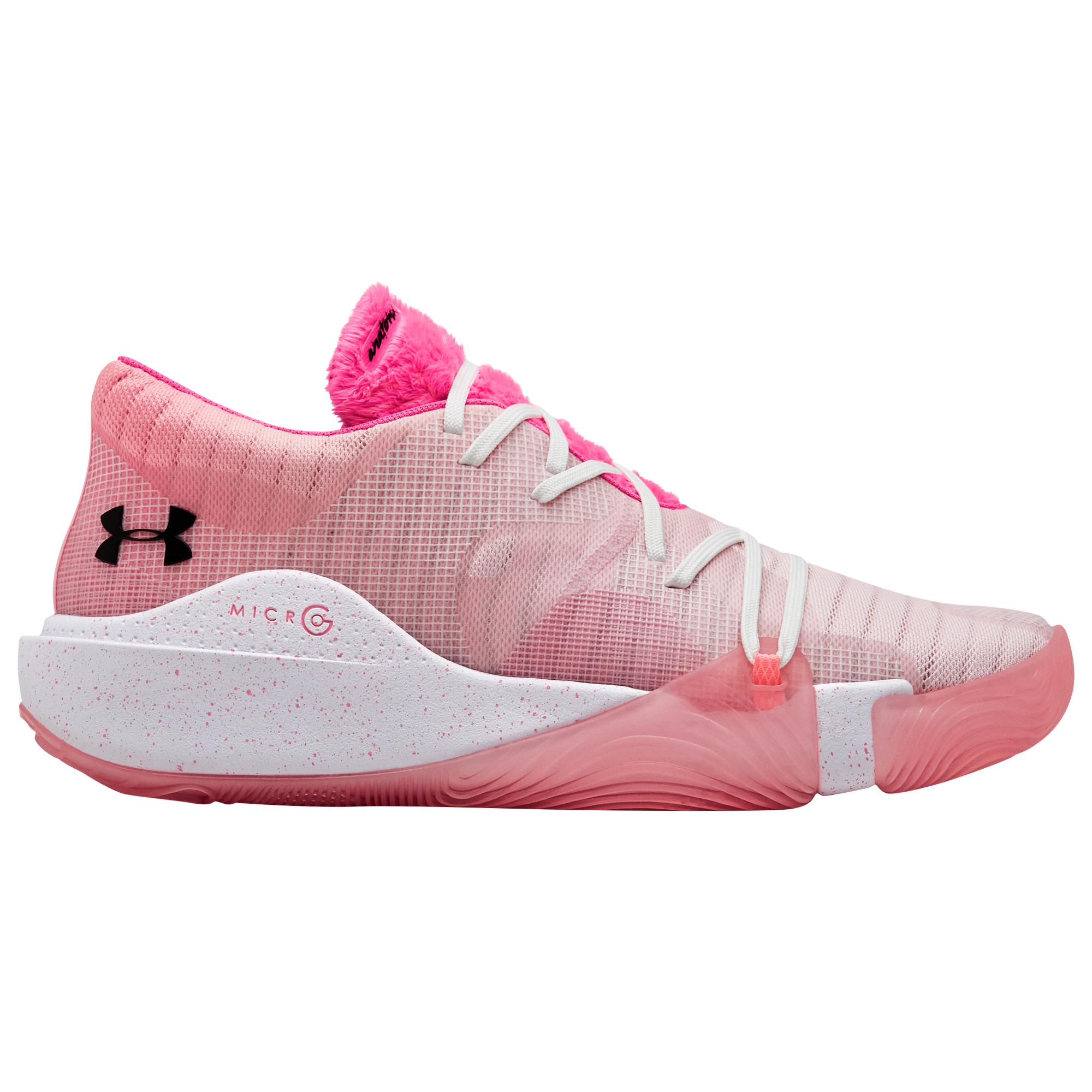 under armor pink shoes