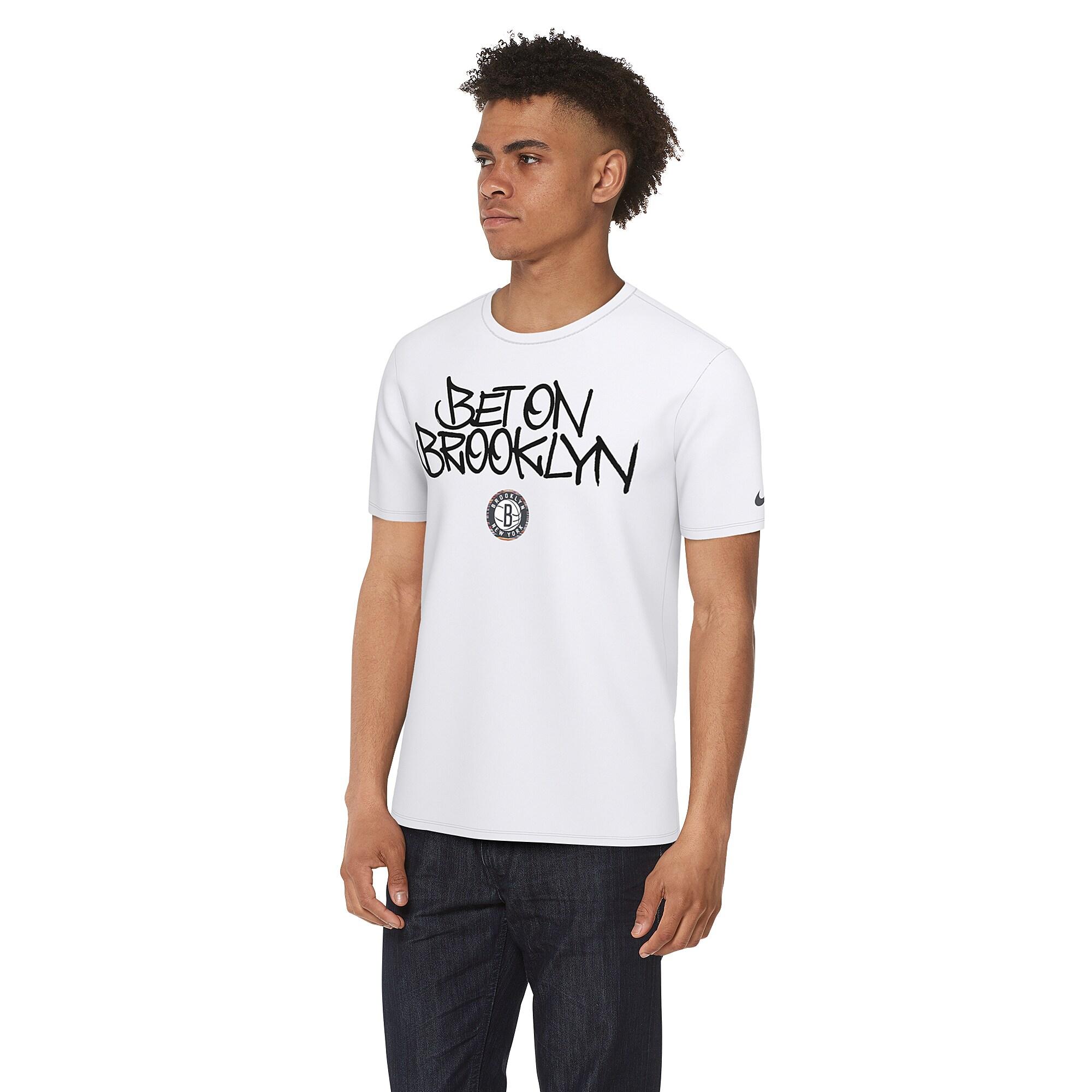 Nike Brooklyn Nets Nba Mantra T-shirt in White for Men - Lyst