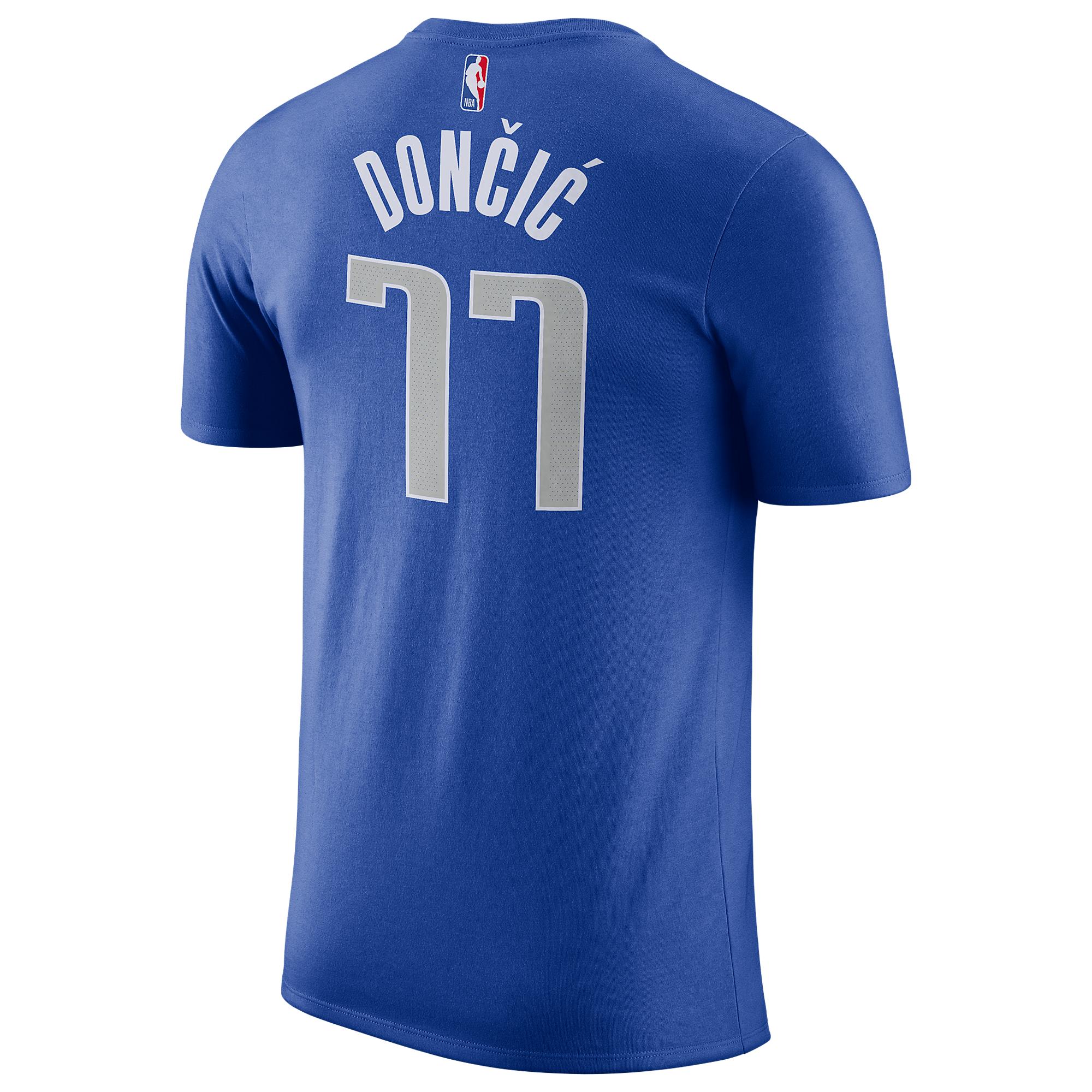 Nike Luka Doncic Nba Player Name & Number T-shirt in Blue ...