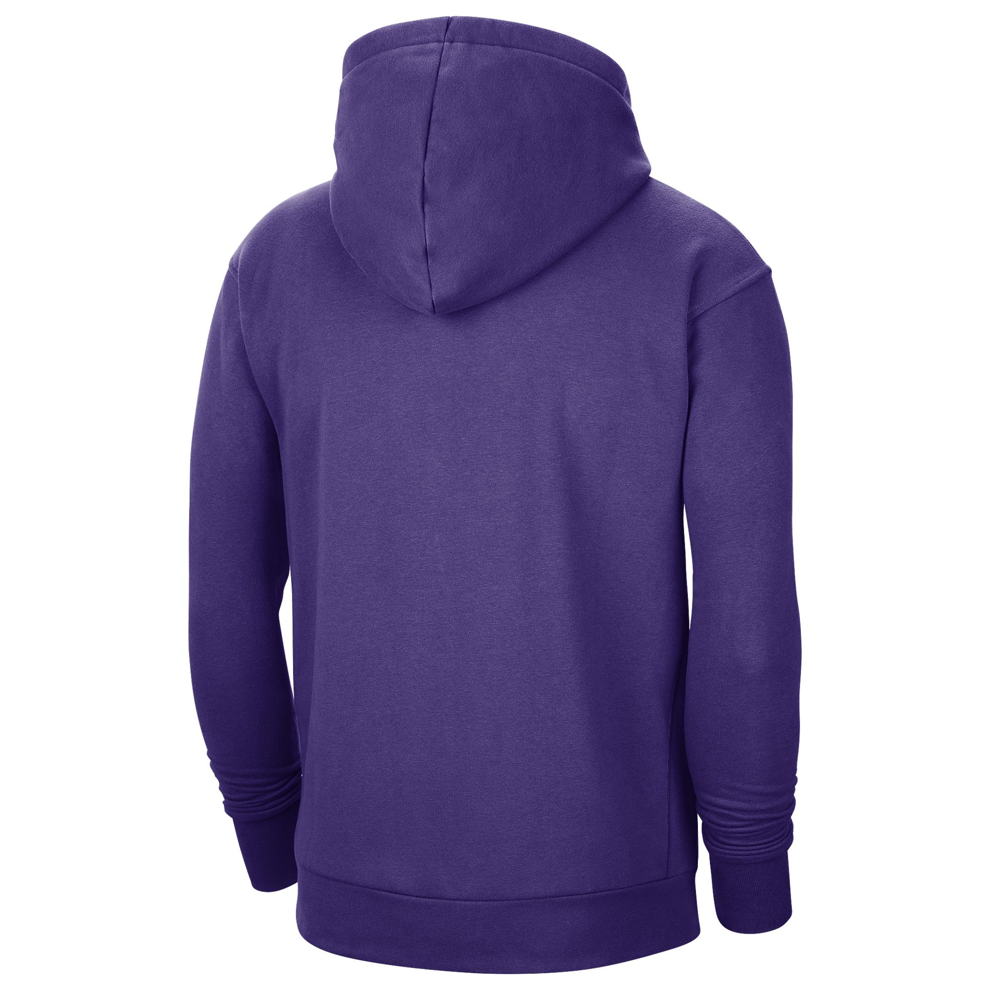 Nike Nba Team Logo Fleece Hoodie in Purple for Men - Lyst