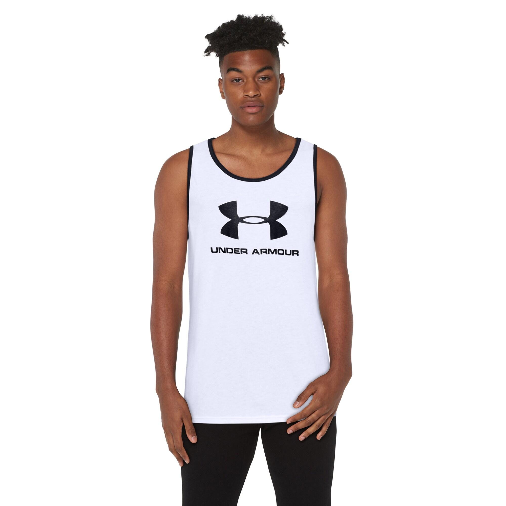 under armour men's sportstyle logo tank top