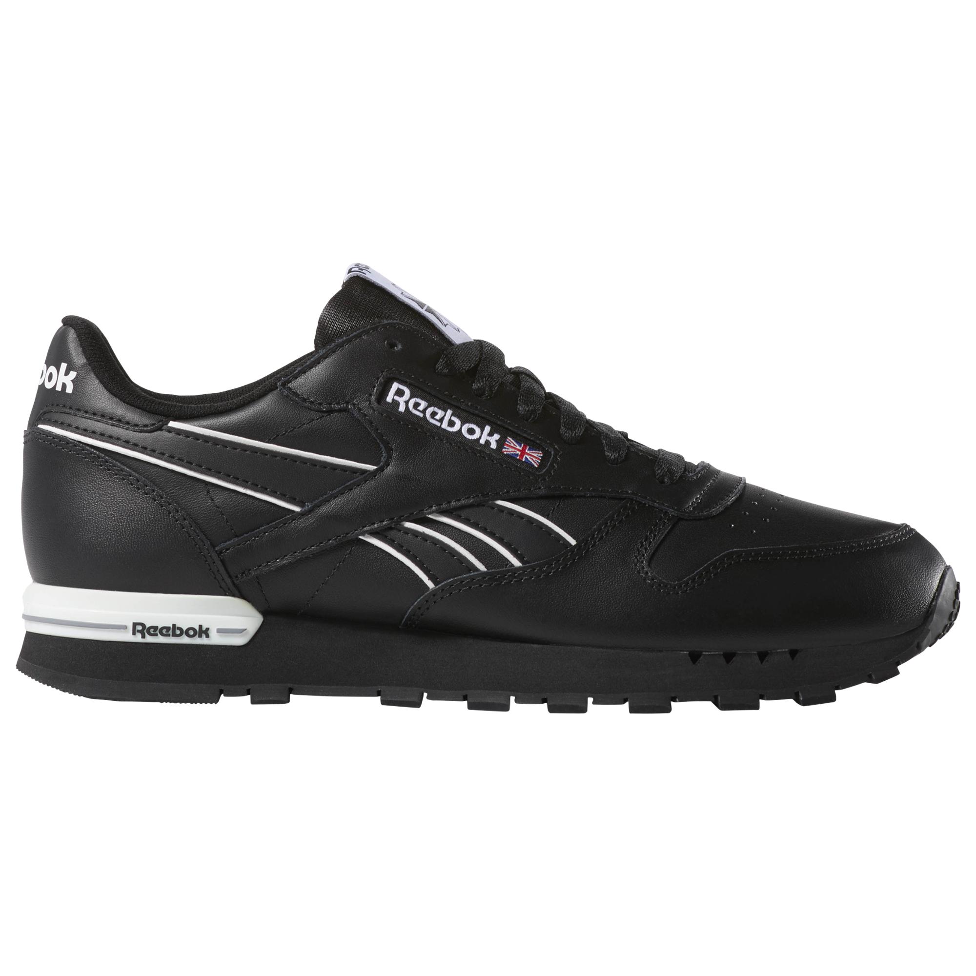 reebok classic mens leather clip trainer