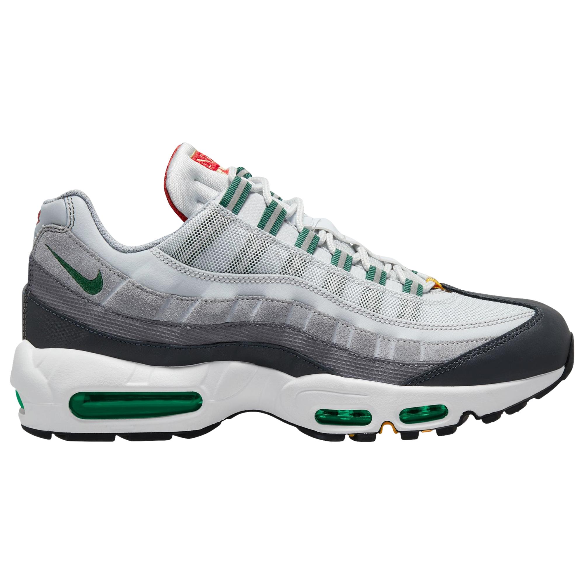 Nike Air Max 95 Essential - Running Shoes in Platinum/Green/Gold (Gray) for  Men | Lyst