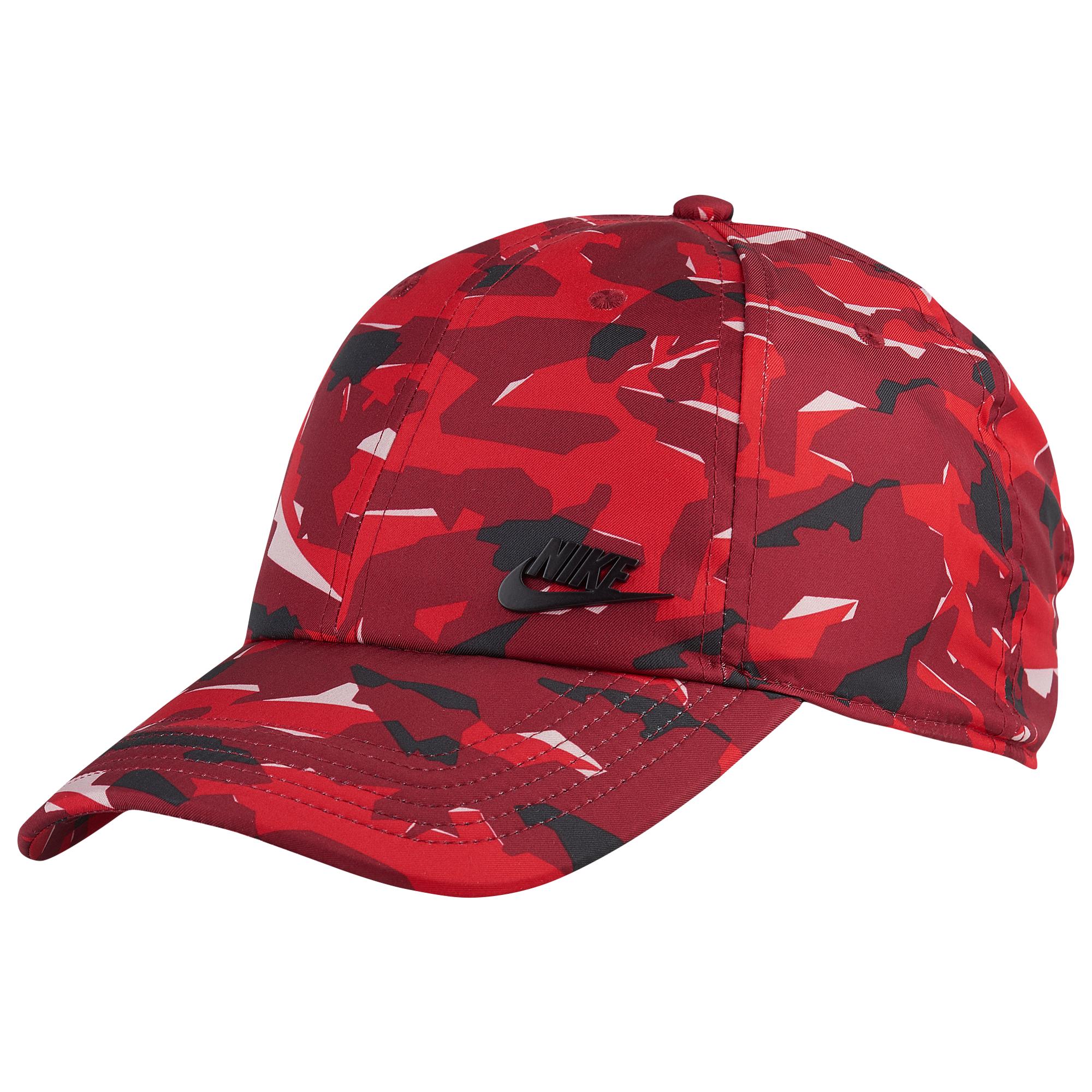 red camo cap