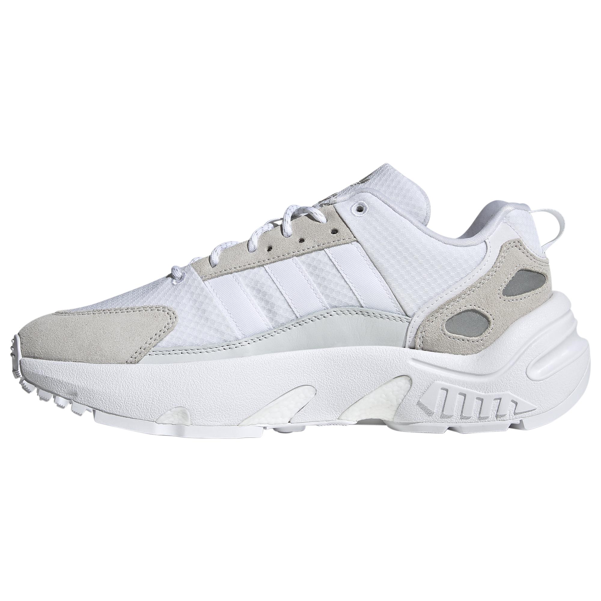 adidas Suede Zx 22 Boost - Running Shoes in White/White/Crystal White (White)  for Men | Lyst
