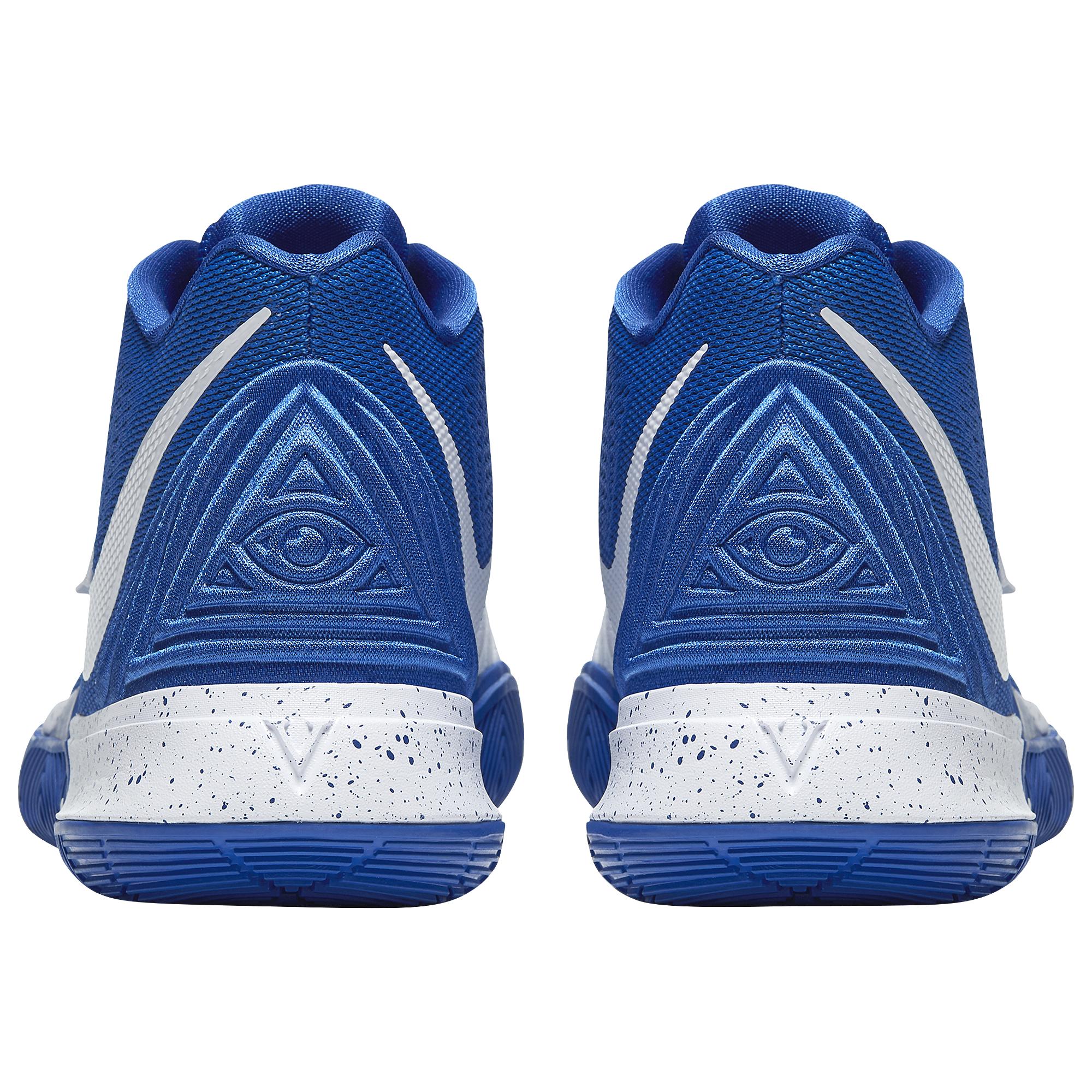 Nike Rubber Kyrie 5 in Blue/White (Blue 