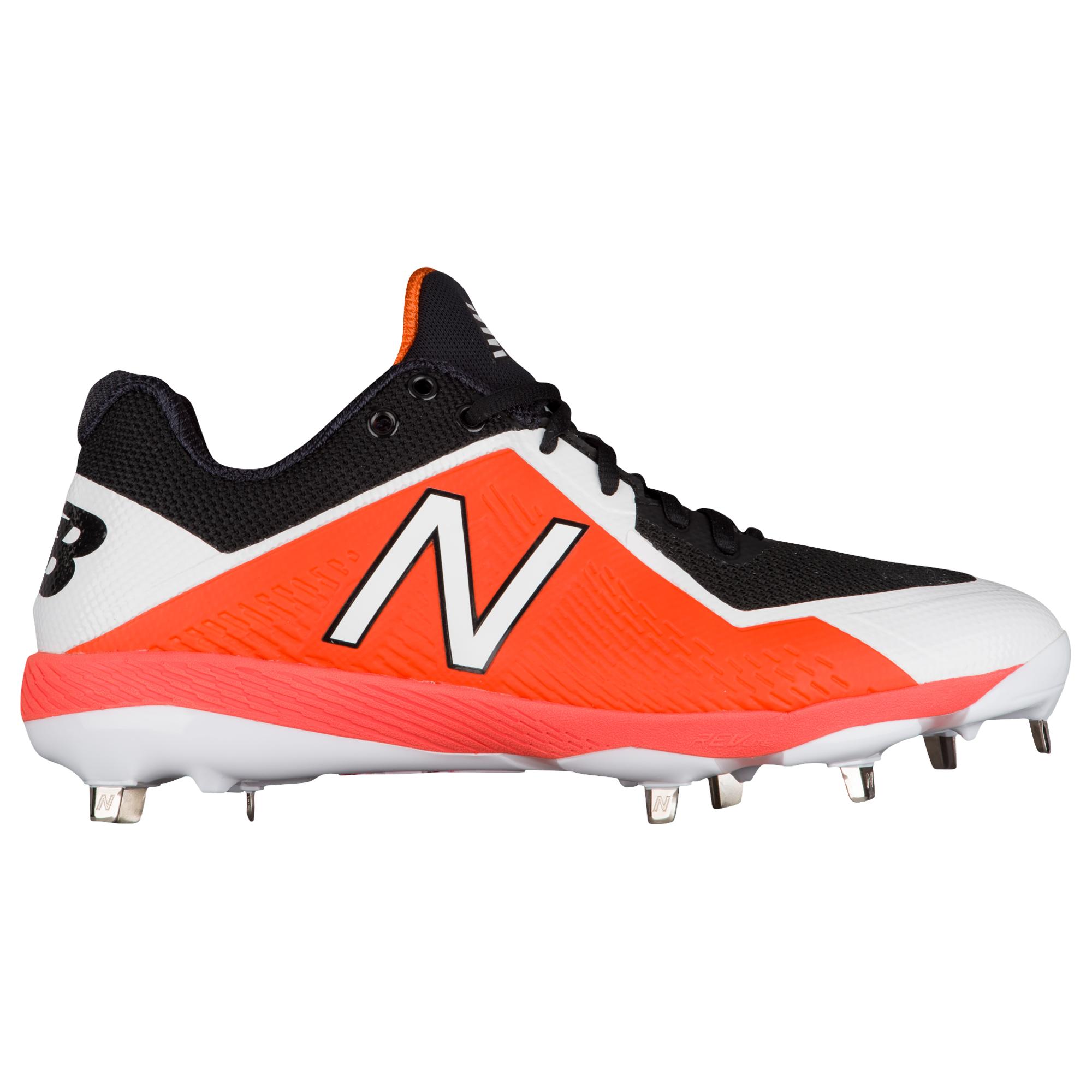 New Balance Lace 4040v4 Metal Low Metal Cleats Shoes in Black ...