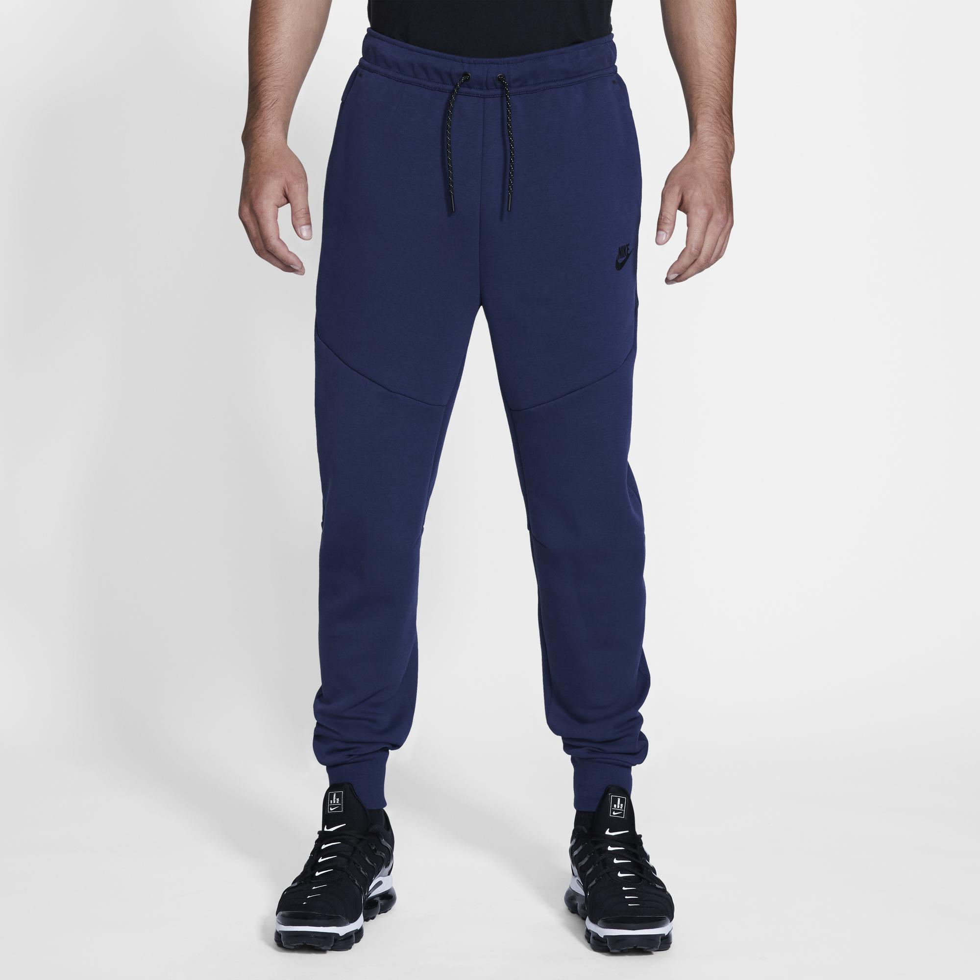 Nike Tech Fleece Joggers in Midnight Navy/Black (Blue) for Men - Save 14% |  Lyst