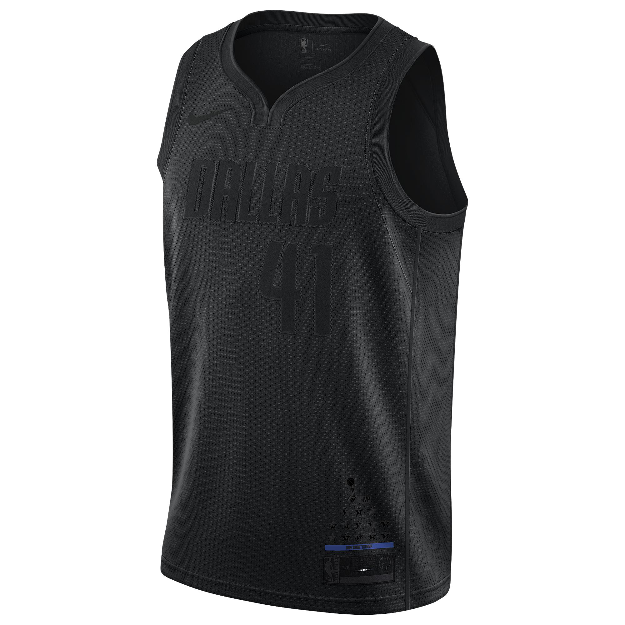 Nike Synthetic Dirk Nowitzki Mvp Swingman (dallas Mavericks) Nba Connected  Jersey in Black for Men | Lyst
