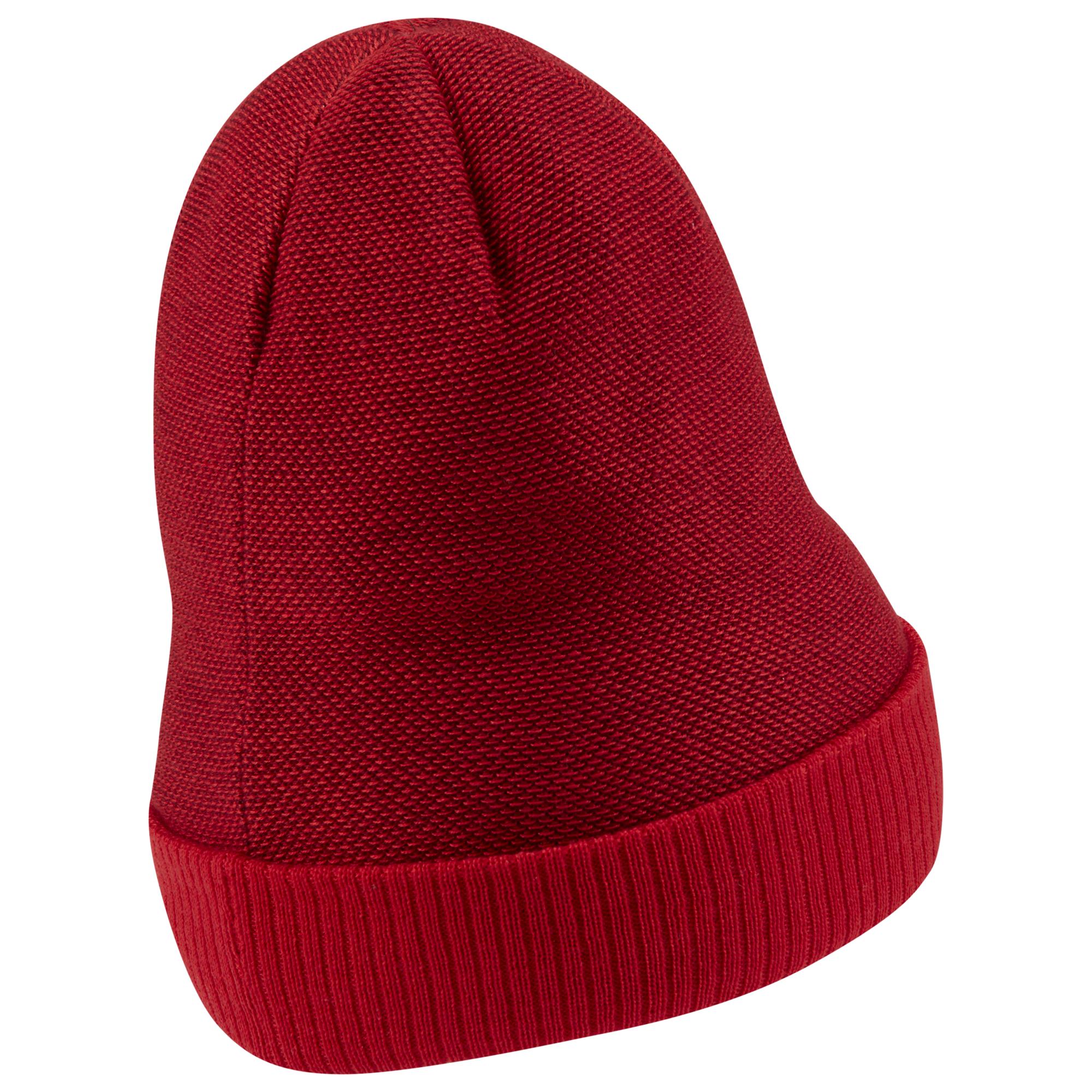 Nike Synthetic Futura Cuffed Beanie in Red/Black (Red) for Men - Lyst