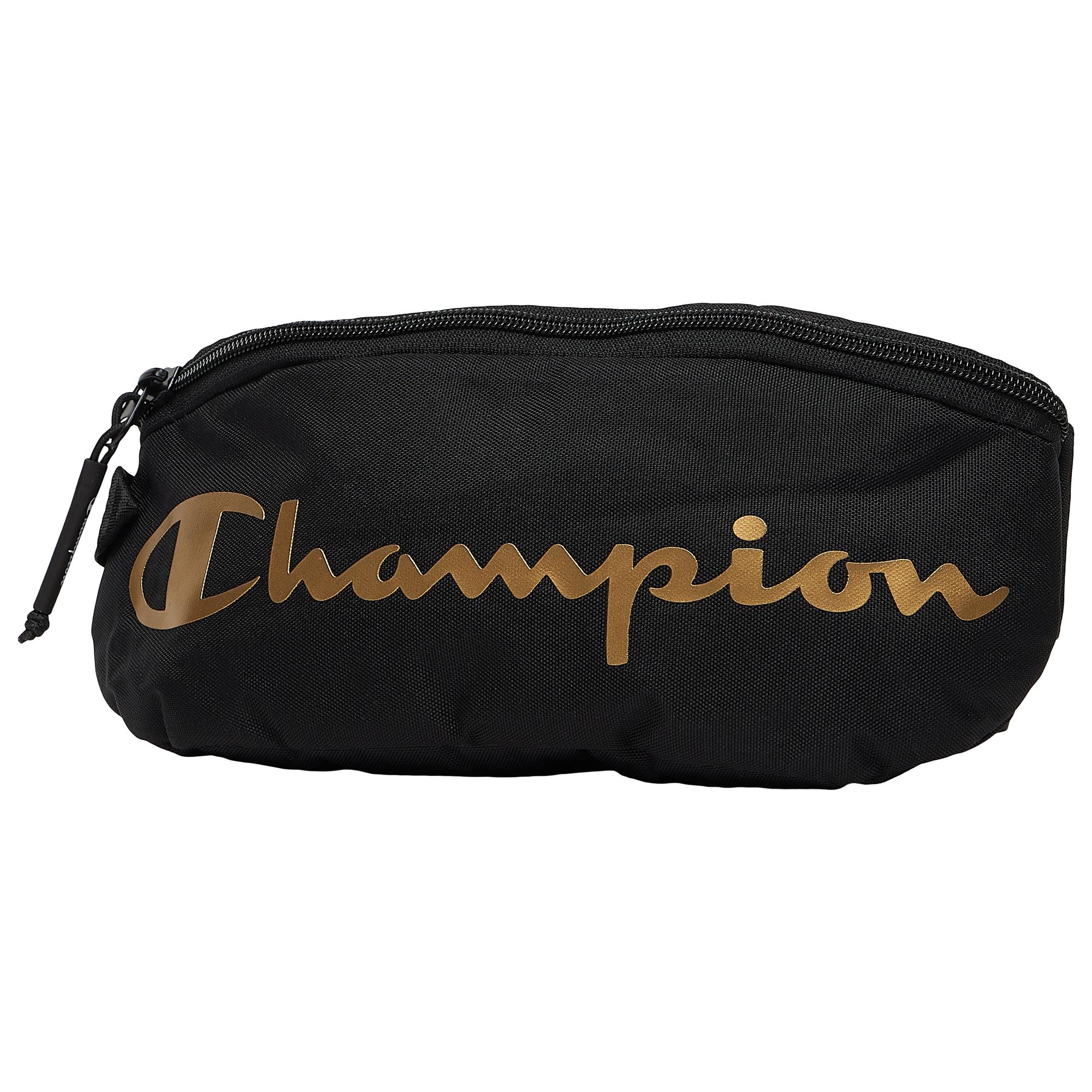 gold champion fanny pack
