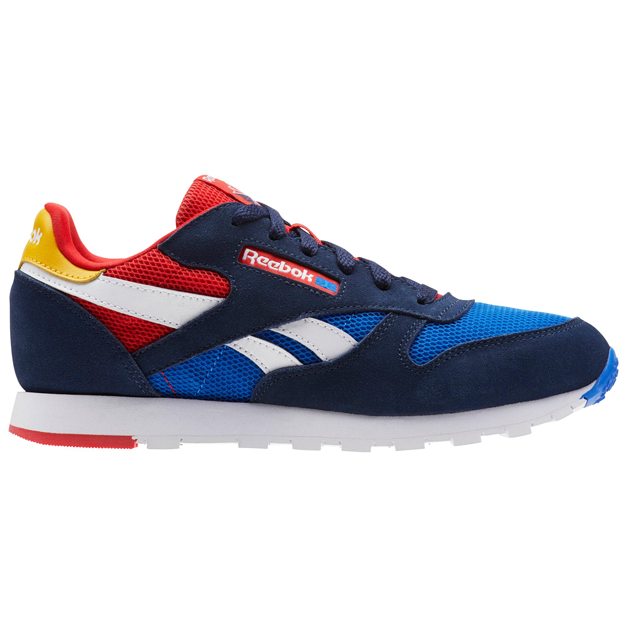  Reebok  Classic  Leather Running Shoes  in Blue for Men Lyst